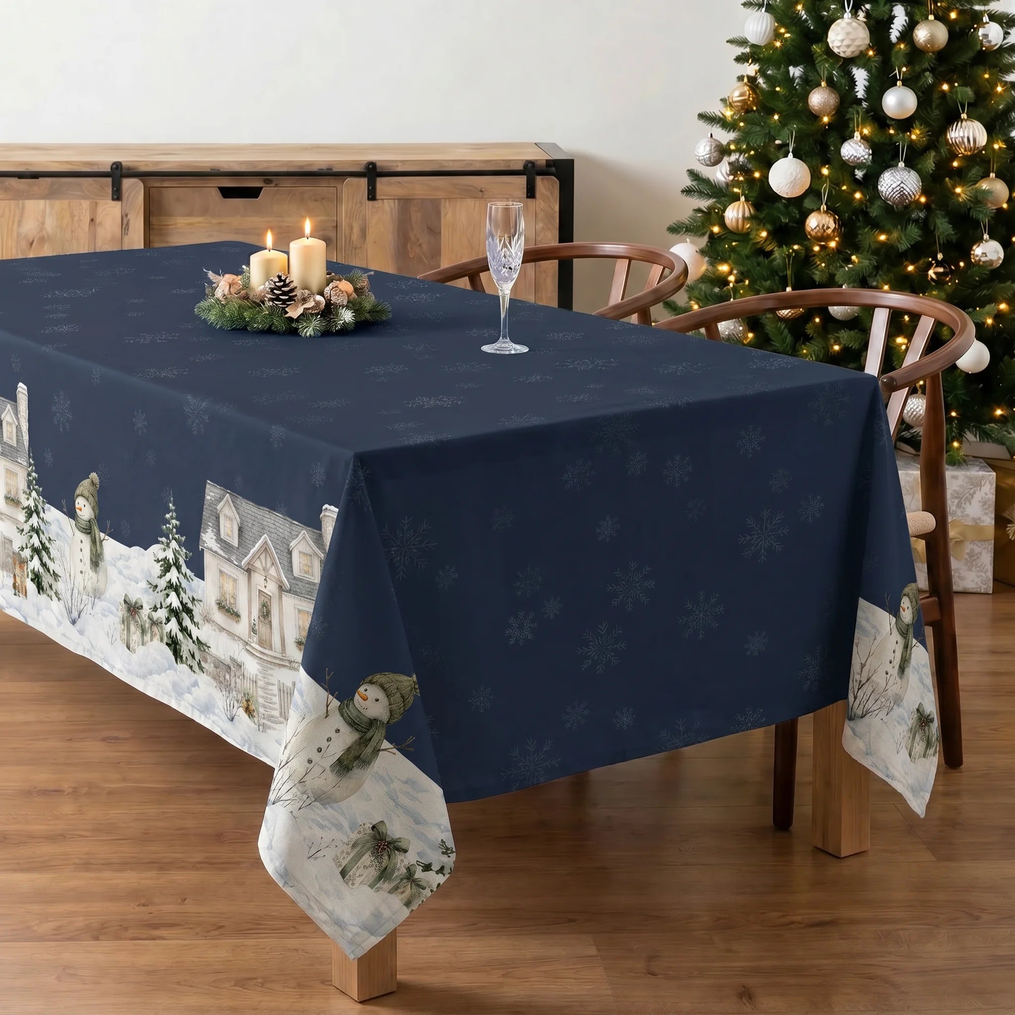 Mantel resinado antimanchas 100% algodón Copina 27