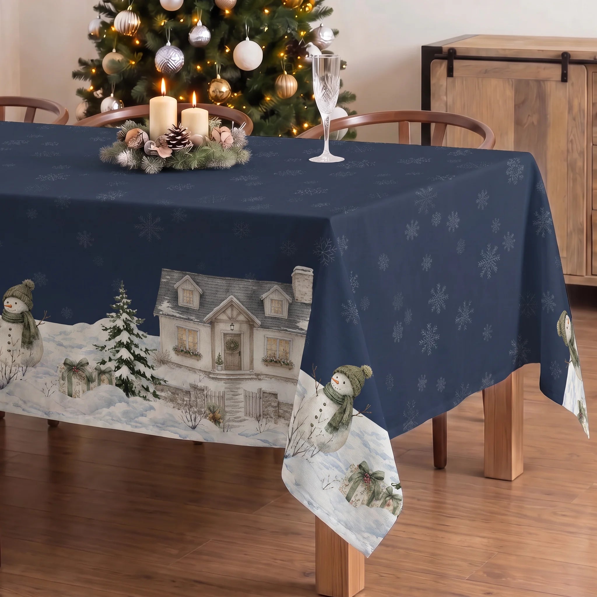 Mantel resinado antimanchas 100% algodón Copina 27