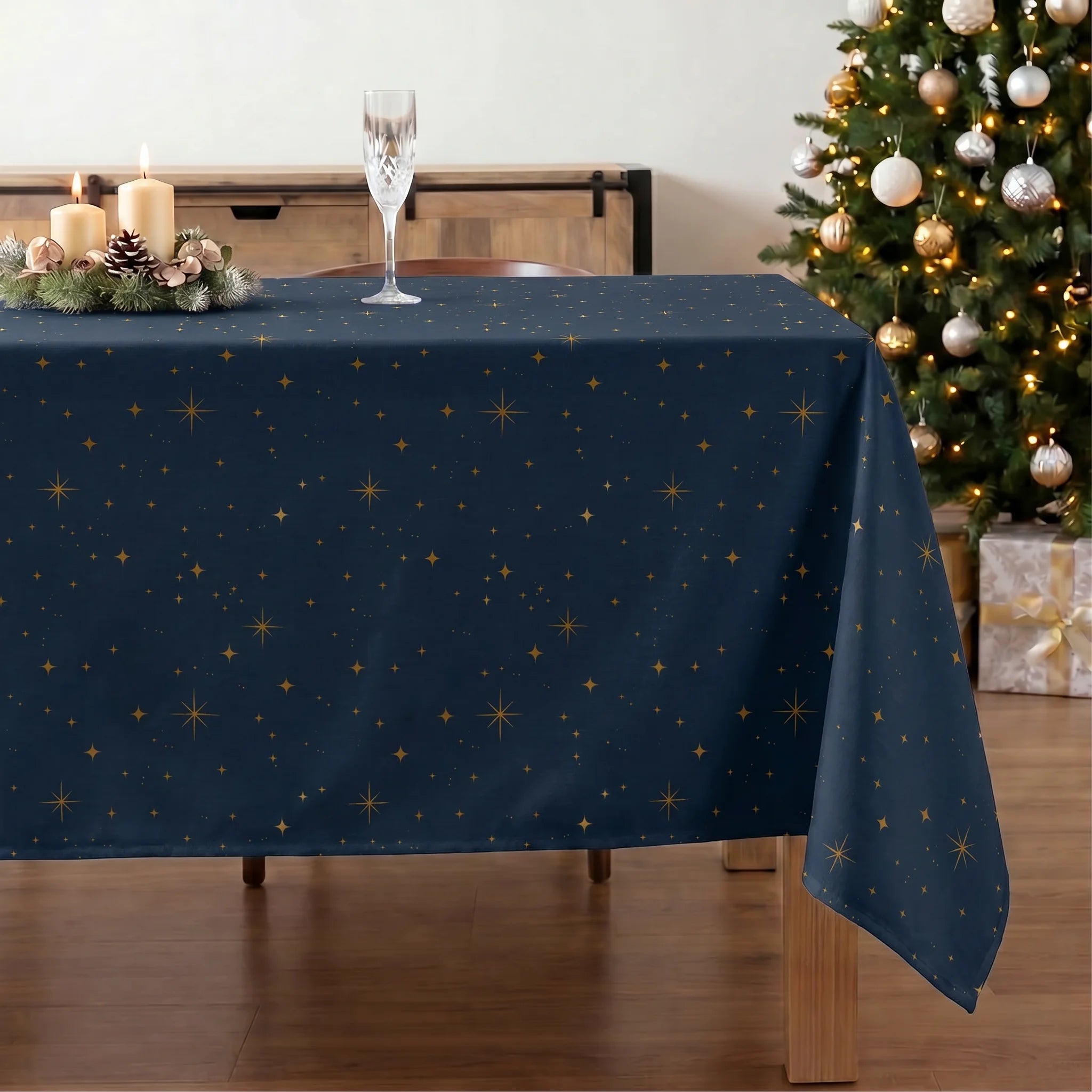 Mantel resinado antimanchas 100% algodón Copina 4
