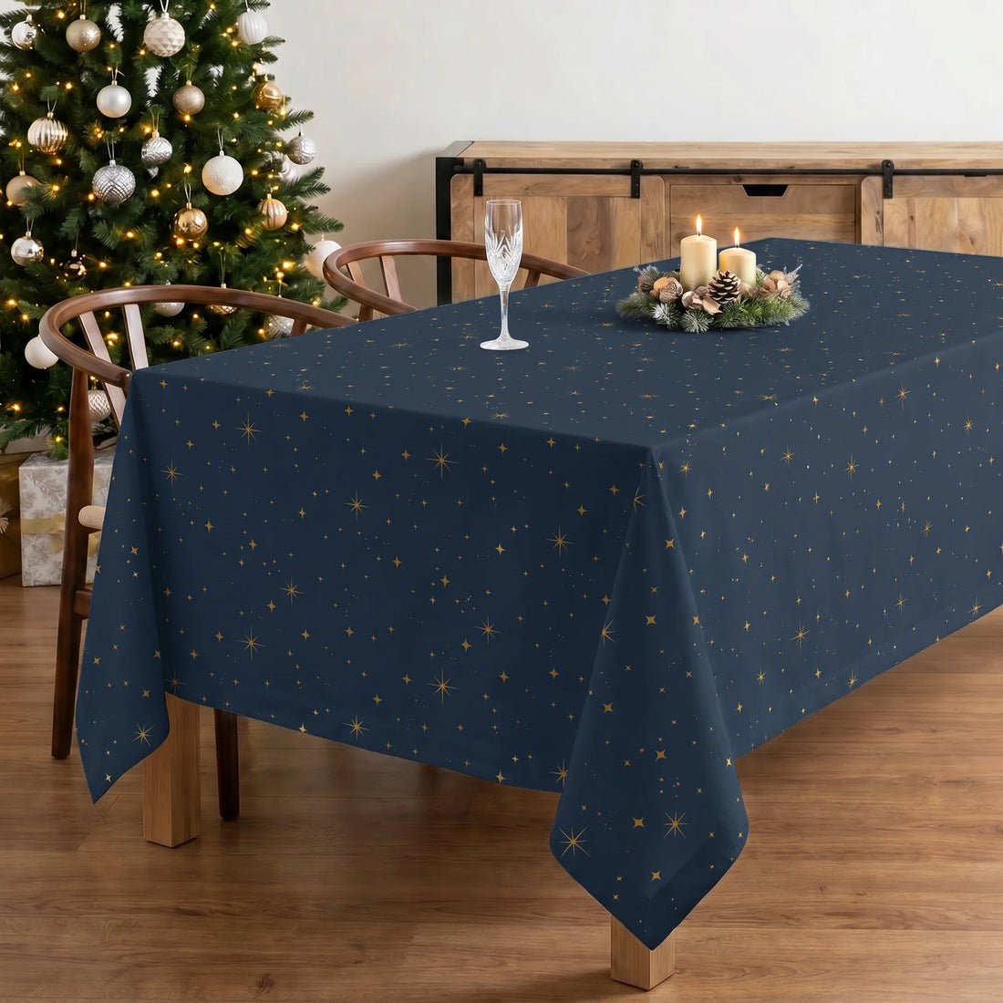 Mantel resinado antimanchas 100% algodón Copina 4