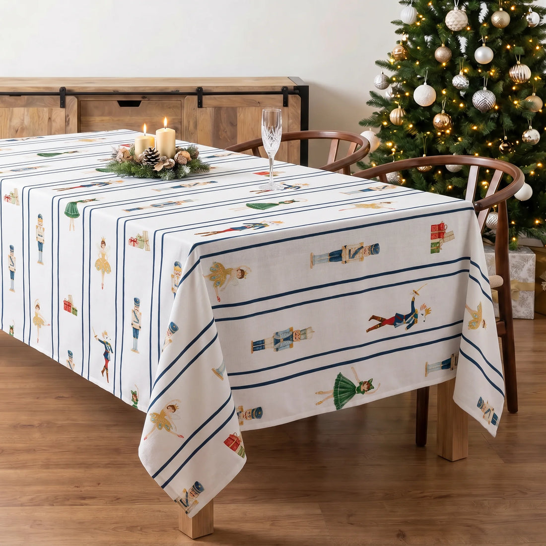Mantel resinado antimanchas 100% algodón Copina 6