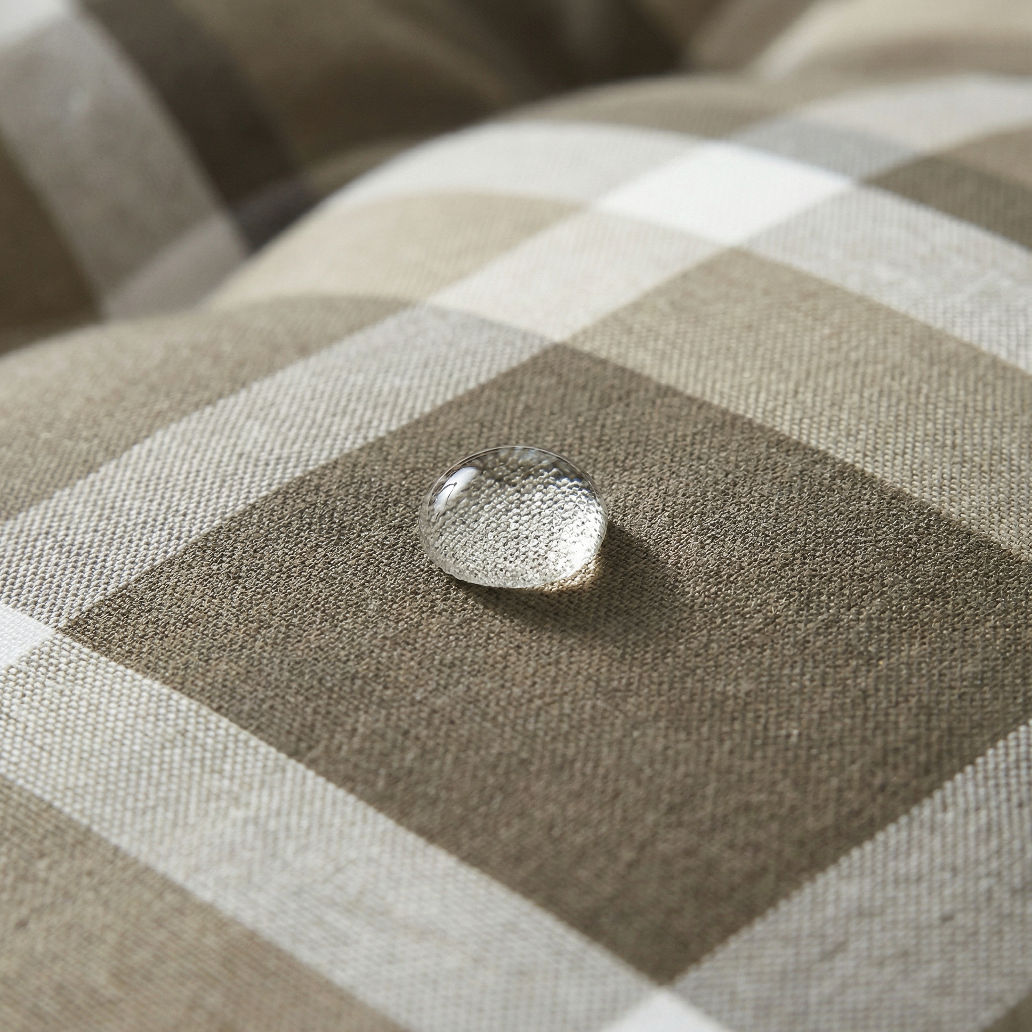 Lit pour animaux de compagnie 100 % coton résistant aux taches Sutton Brown