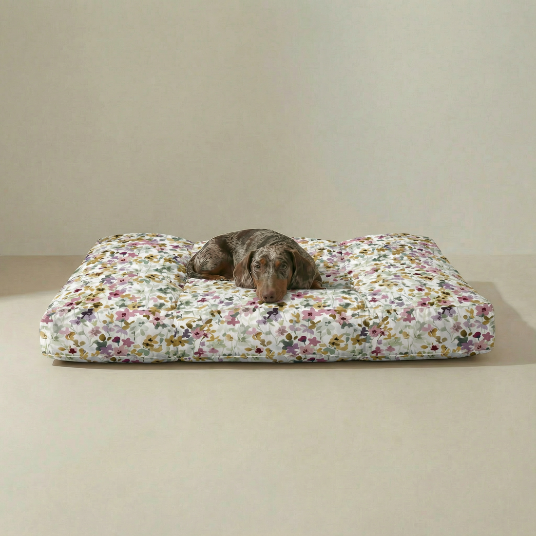 Cama para mascota gruesa y acolchada con acabado antimanchas Peter