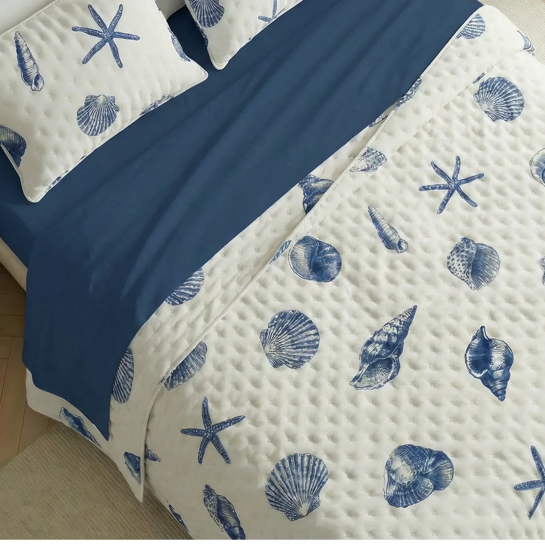 Colcha boutí estampada Dénia tacto suave
