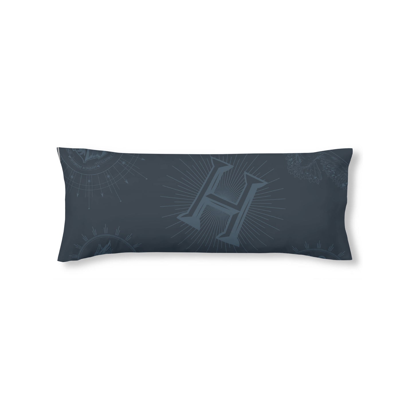 Funda de almohada 100% algodón Dormiens Draco Azul