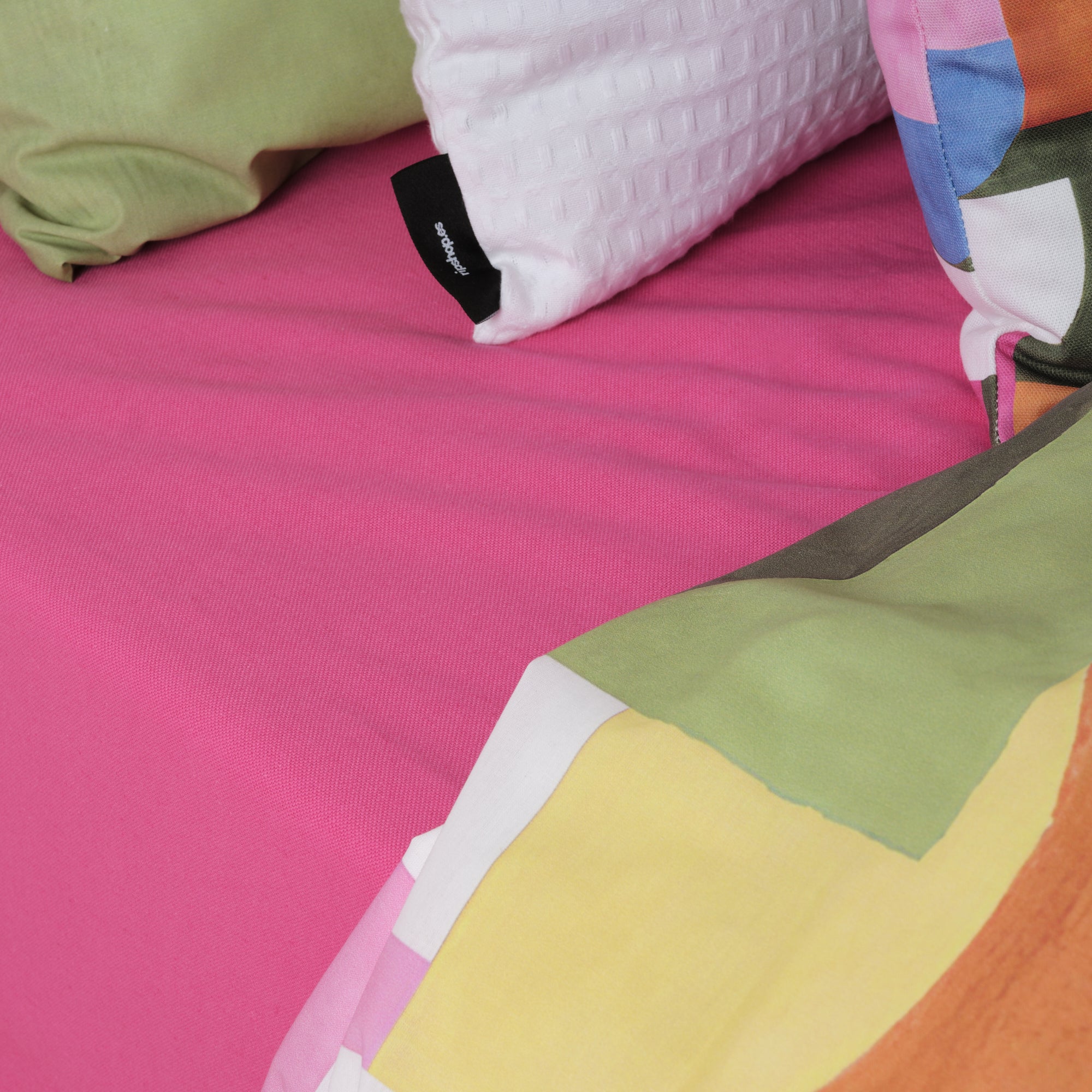 Bajera lisa Fucsia 100% algodón