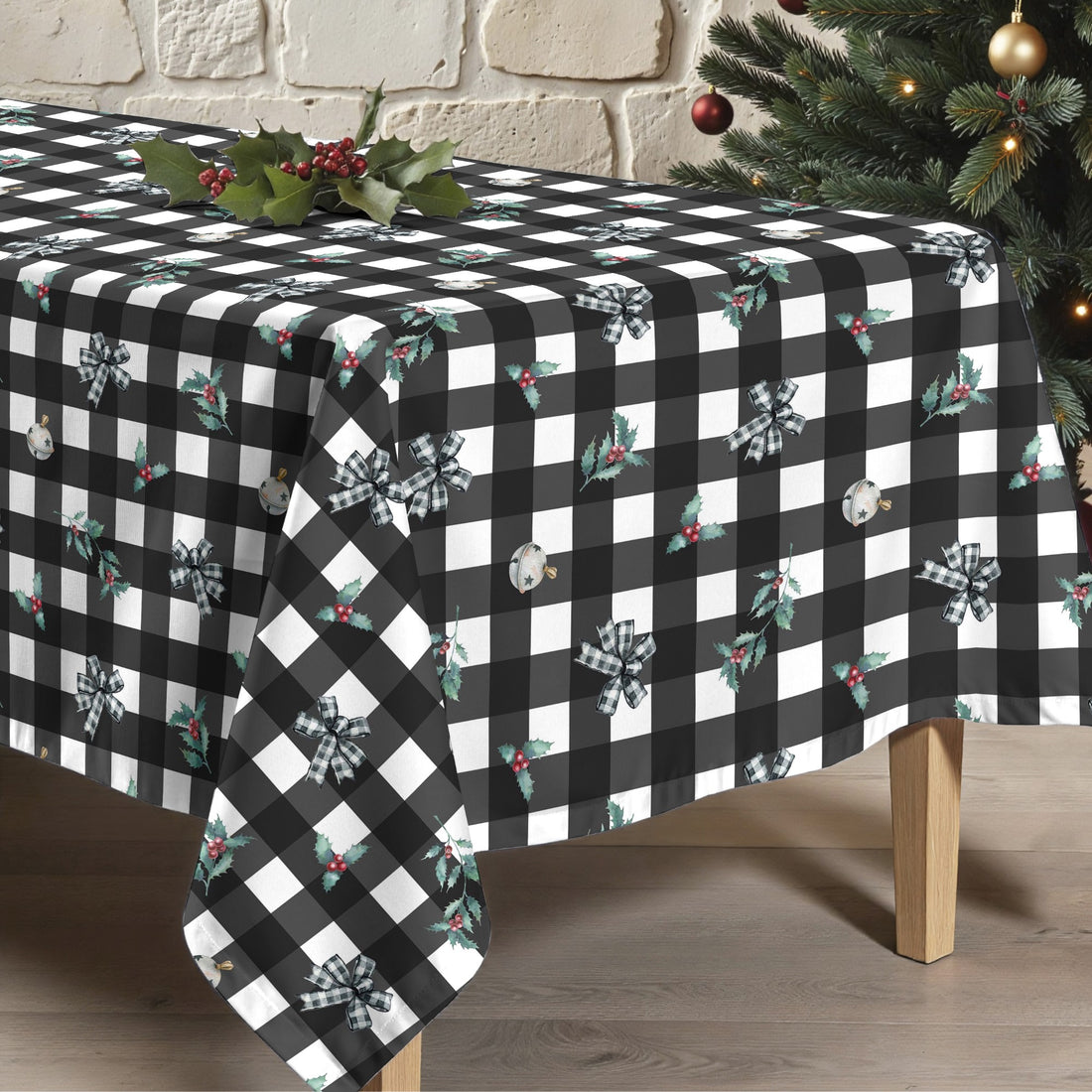 Mantel antimanchas Elegant Christmas 1