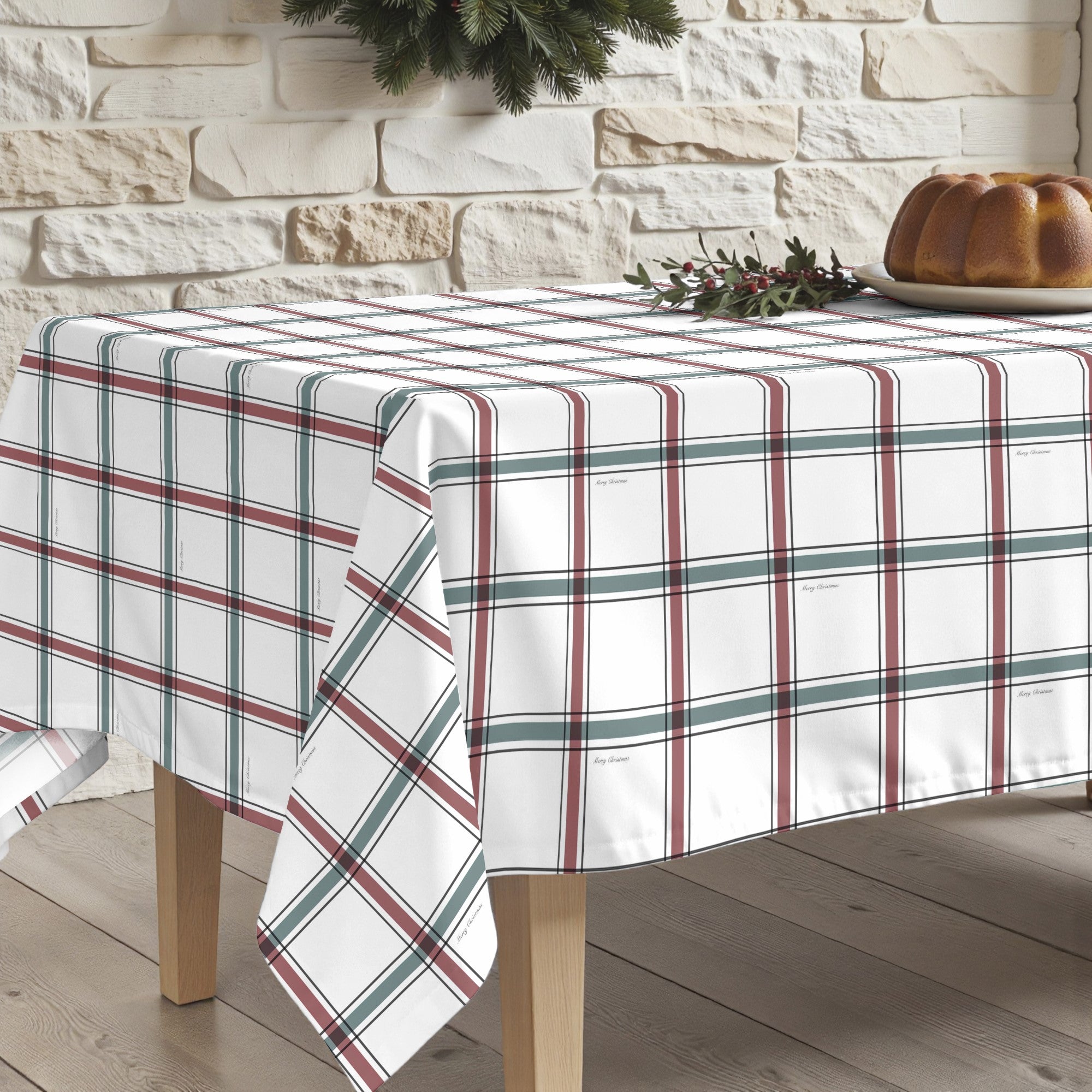 Nappe antitache de Noël élégante 4