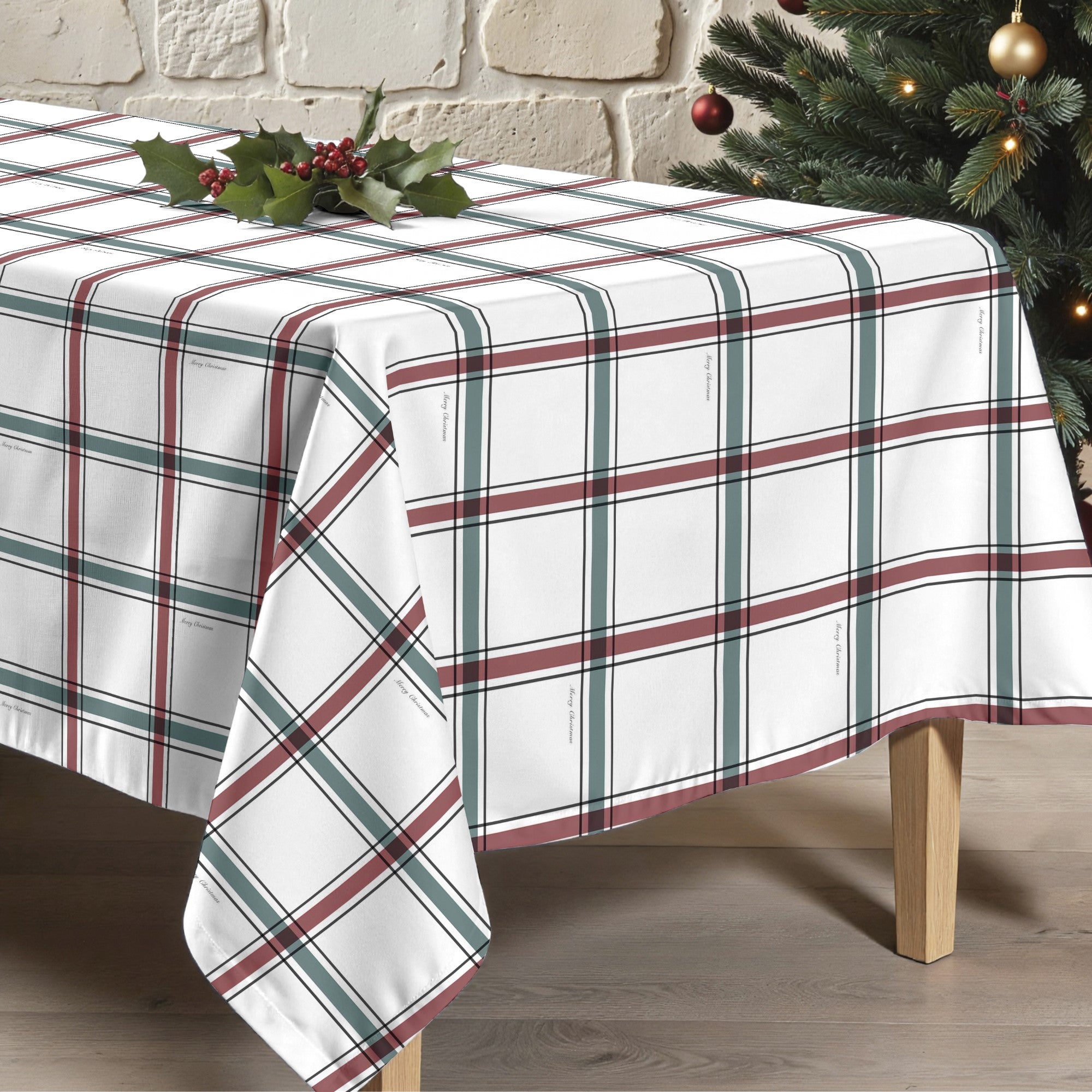 Nappe antitache de Noël élégante 4
