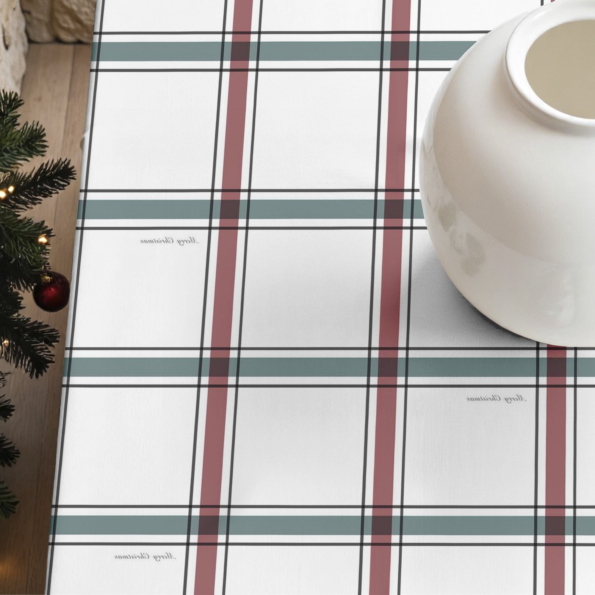 Nappe antitache de Noël élégante 4