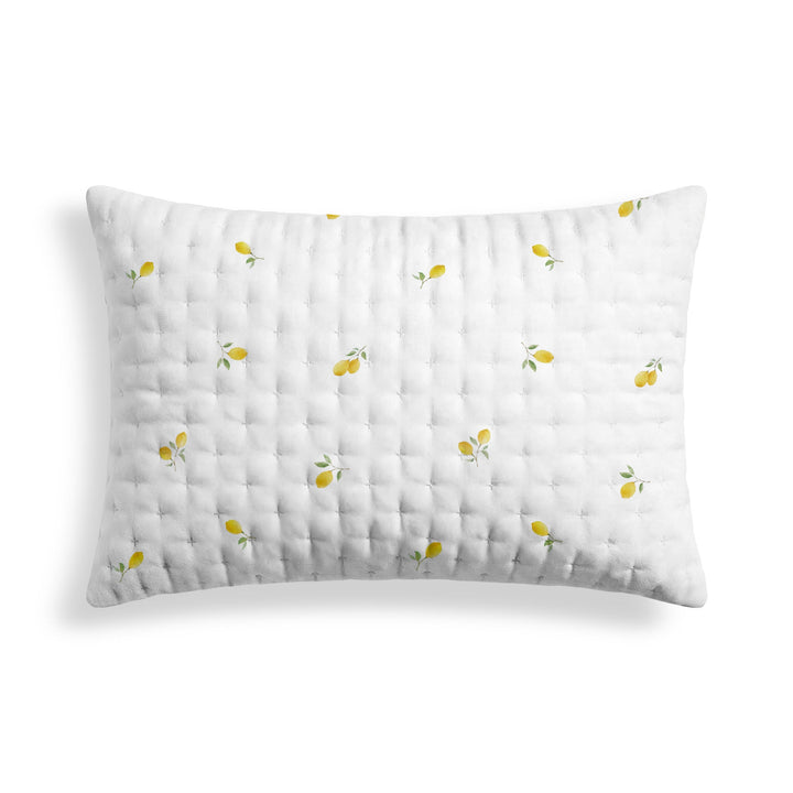 Funda de almohada acolchada estampada Eliana 50x80 cm