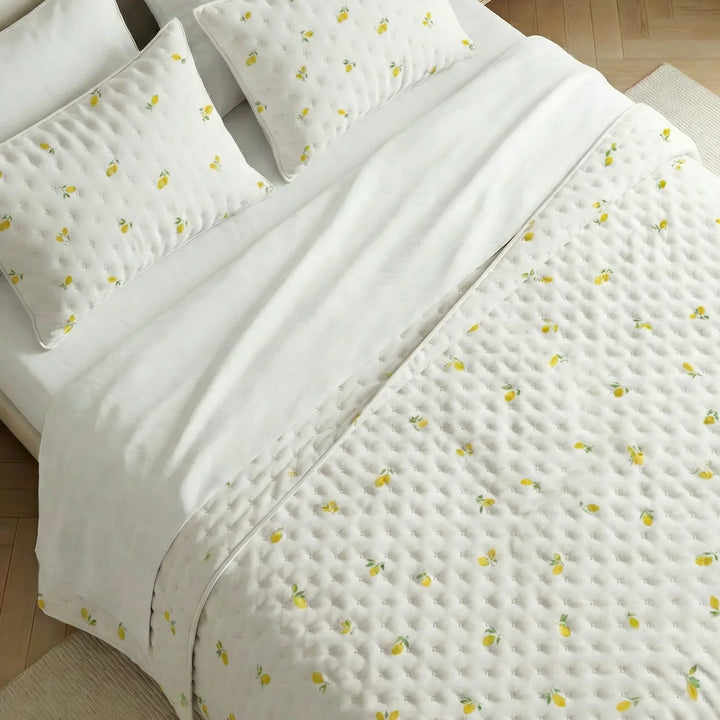 Colcha boutí estampada Eliana tacto suave