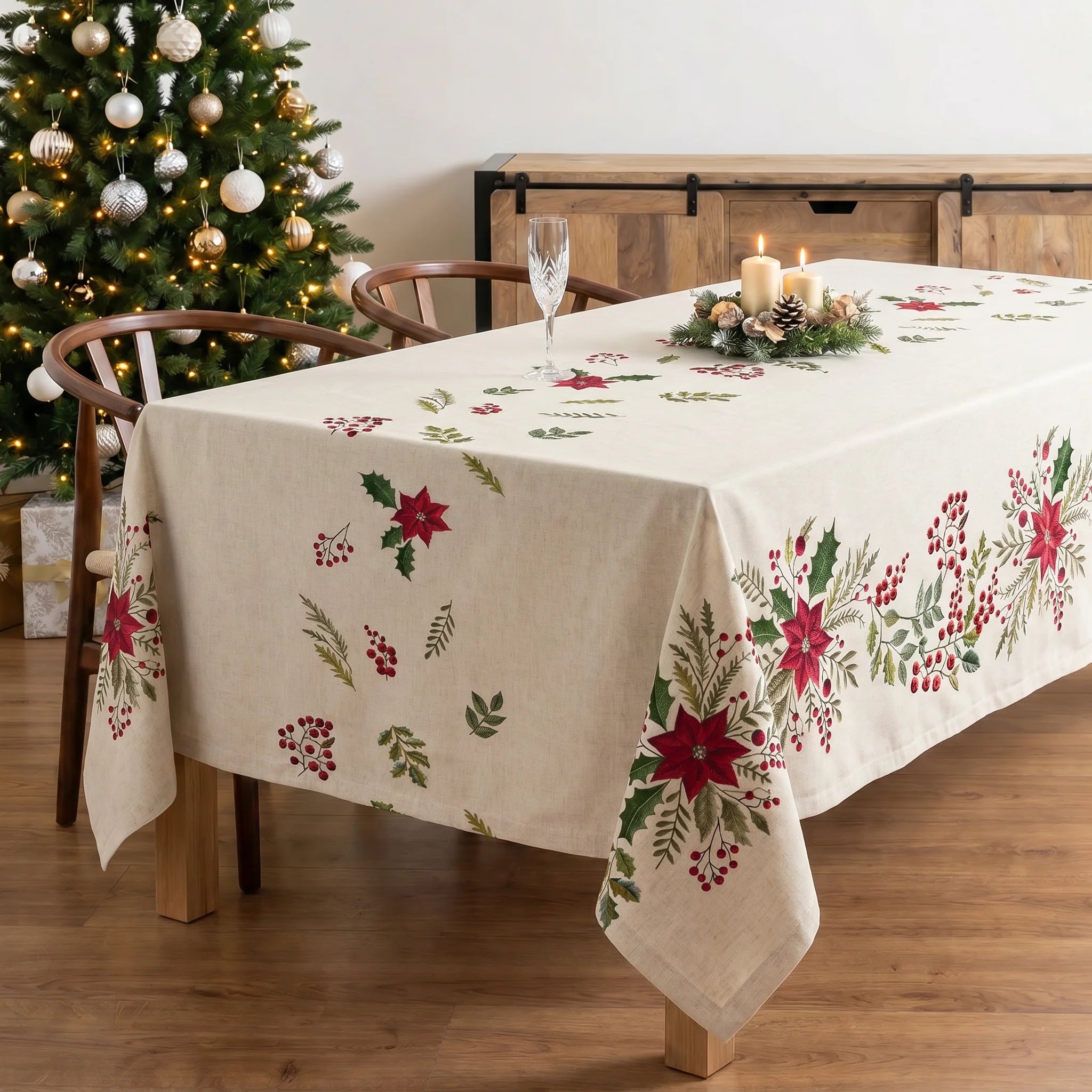 Mantel antimanchas Enbroidery 1225