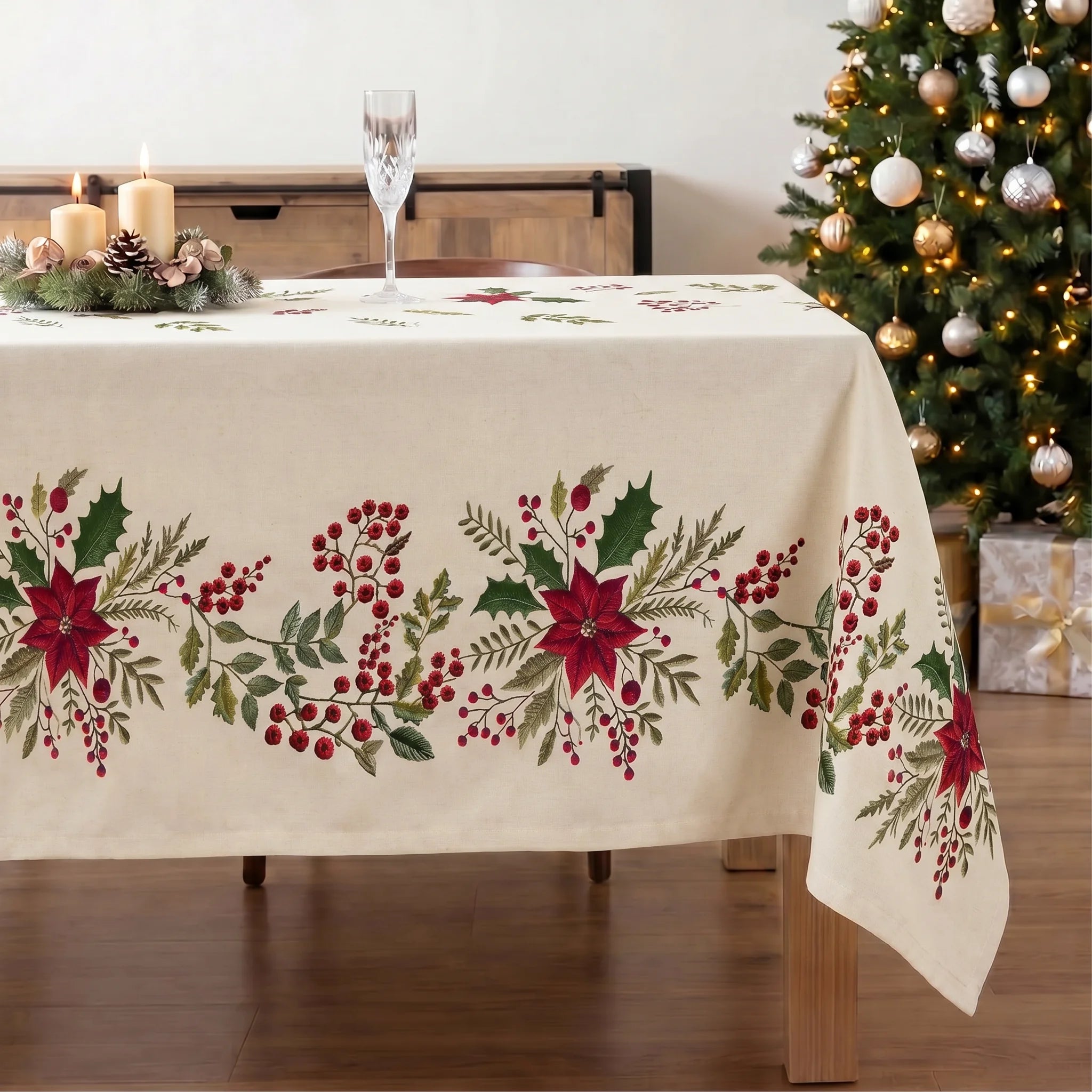 Mantel antimanchas Enbroidery 1225