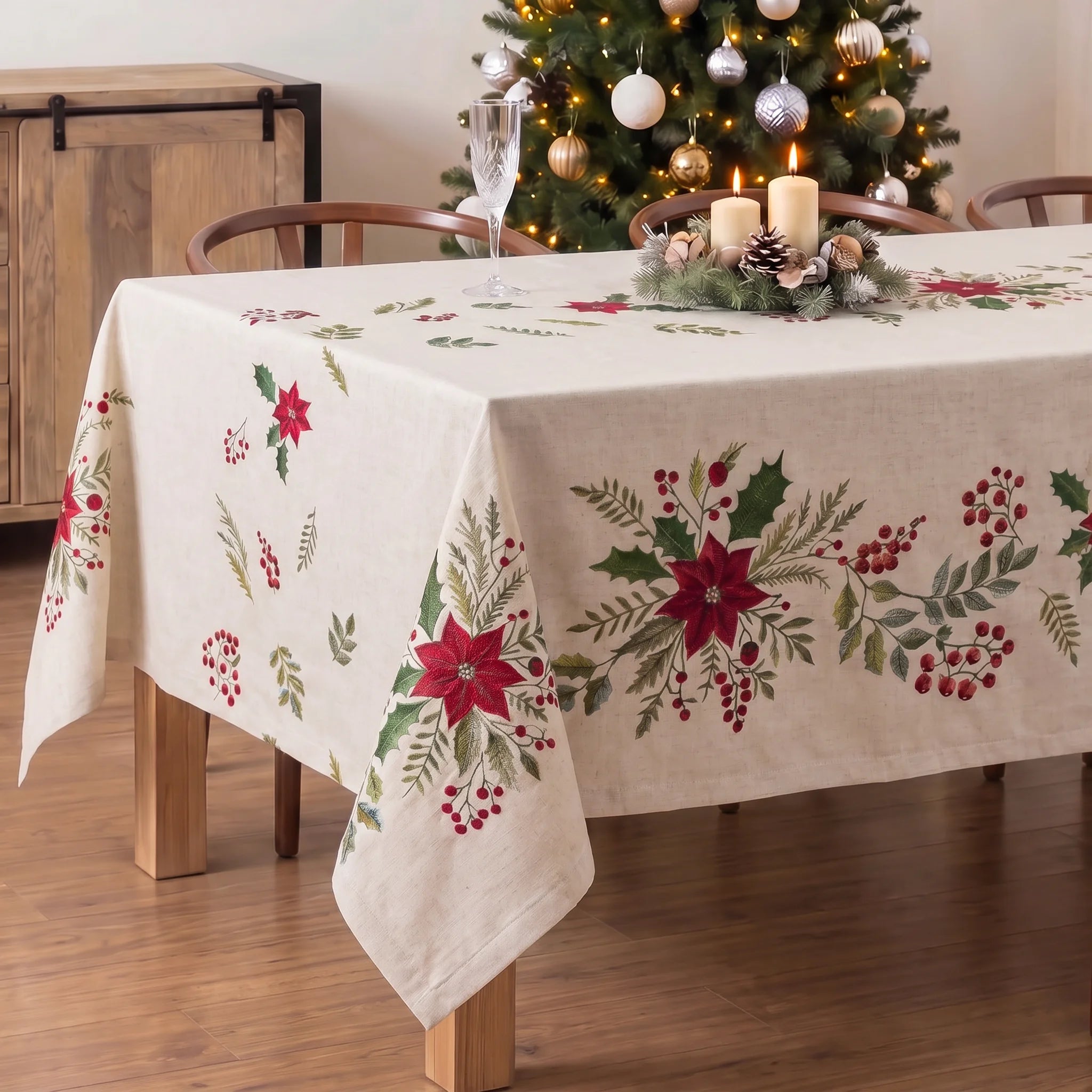 Mantel antimanchas Enbroidery 1225