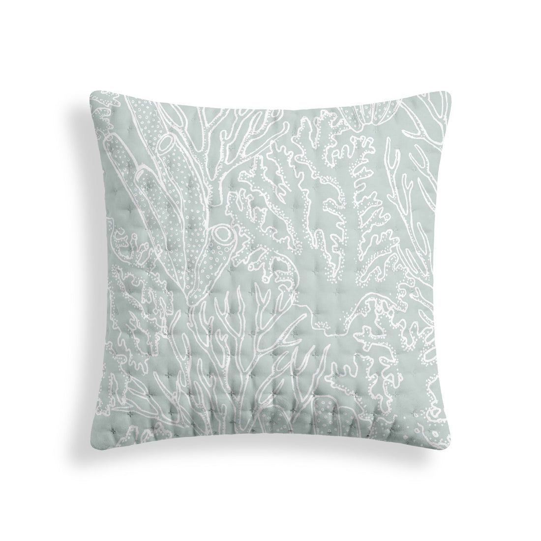 Funda de almohada acolchada estampada Estarit Mint