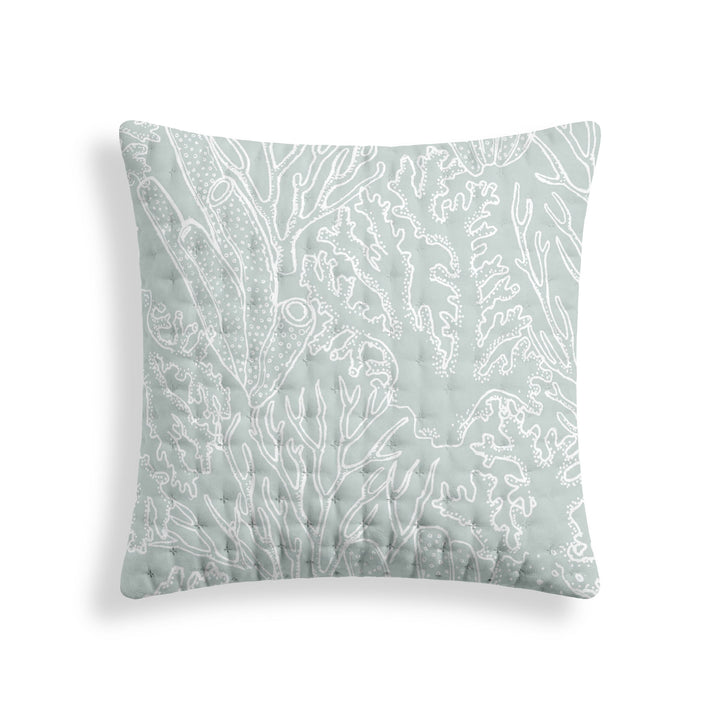 Funda de almohada acolchada estampada Estarit Mint