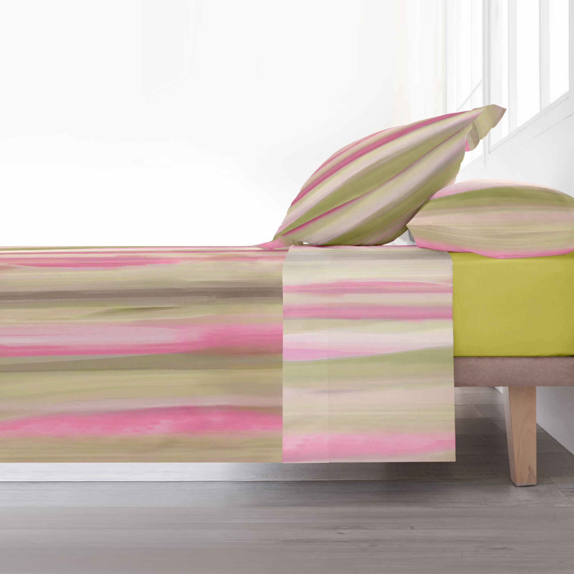 Exeter Green 100% Cotton Sheet Set