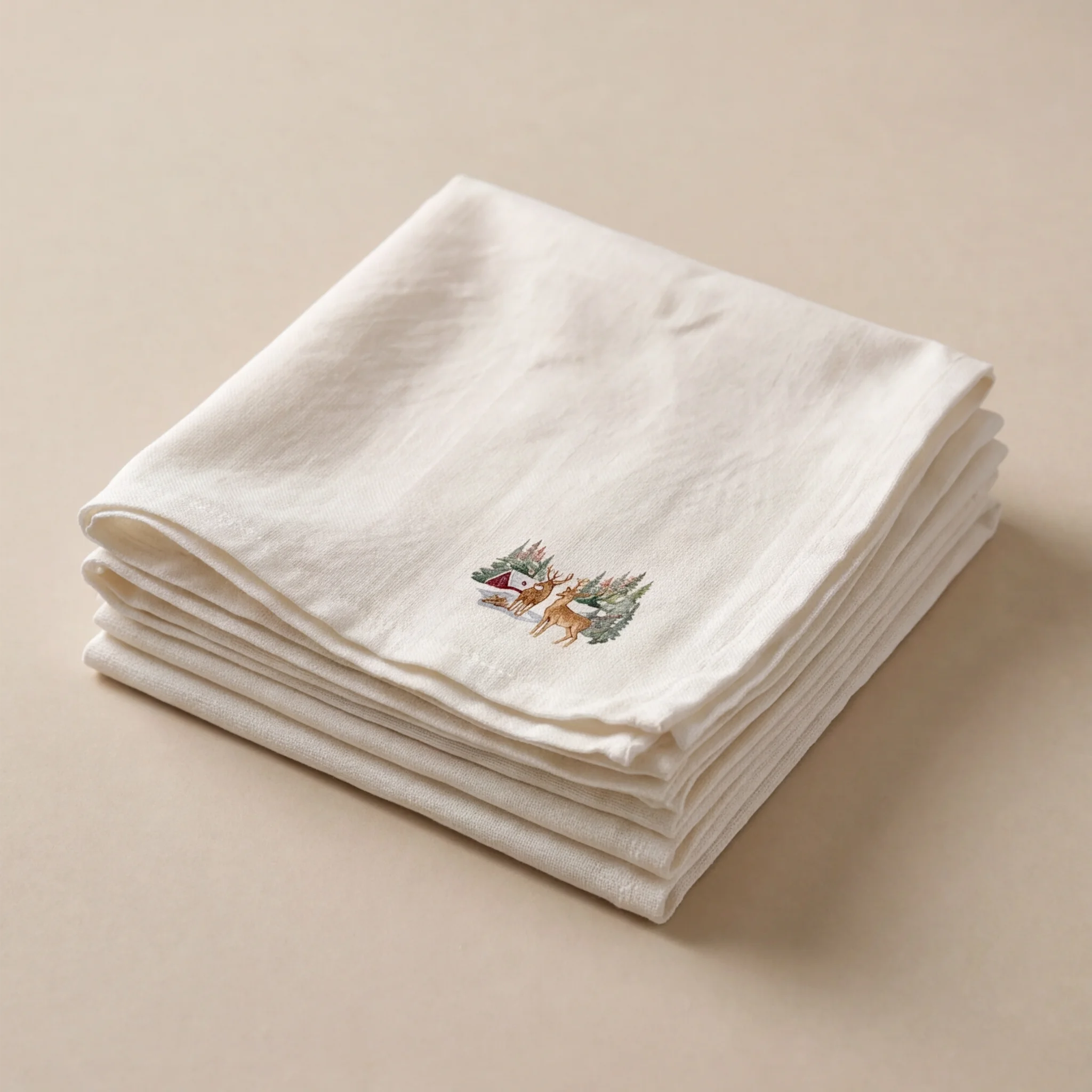 Pack de 4 unidades servilletas Forest Fawn