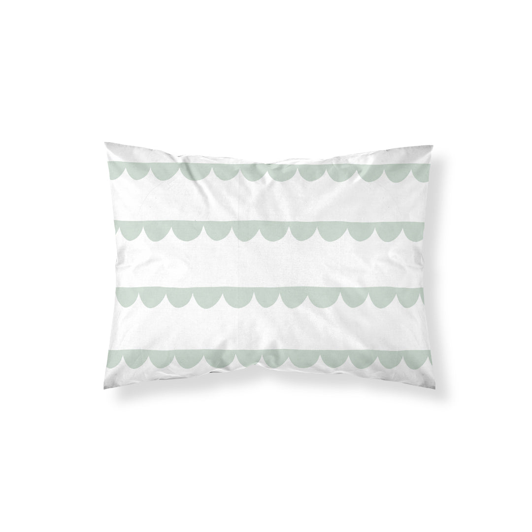 100% Cotton Guido Mint Pillowcase