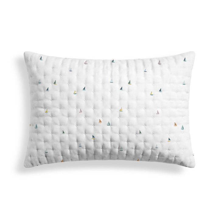 Funda de almohada acolchada estampada Gandía 50x80 cm