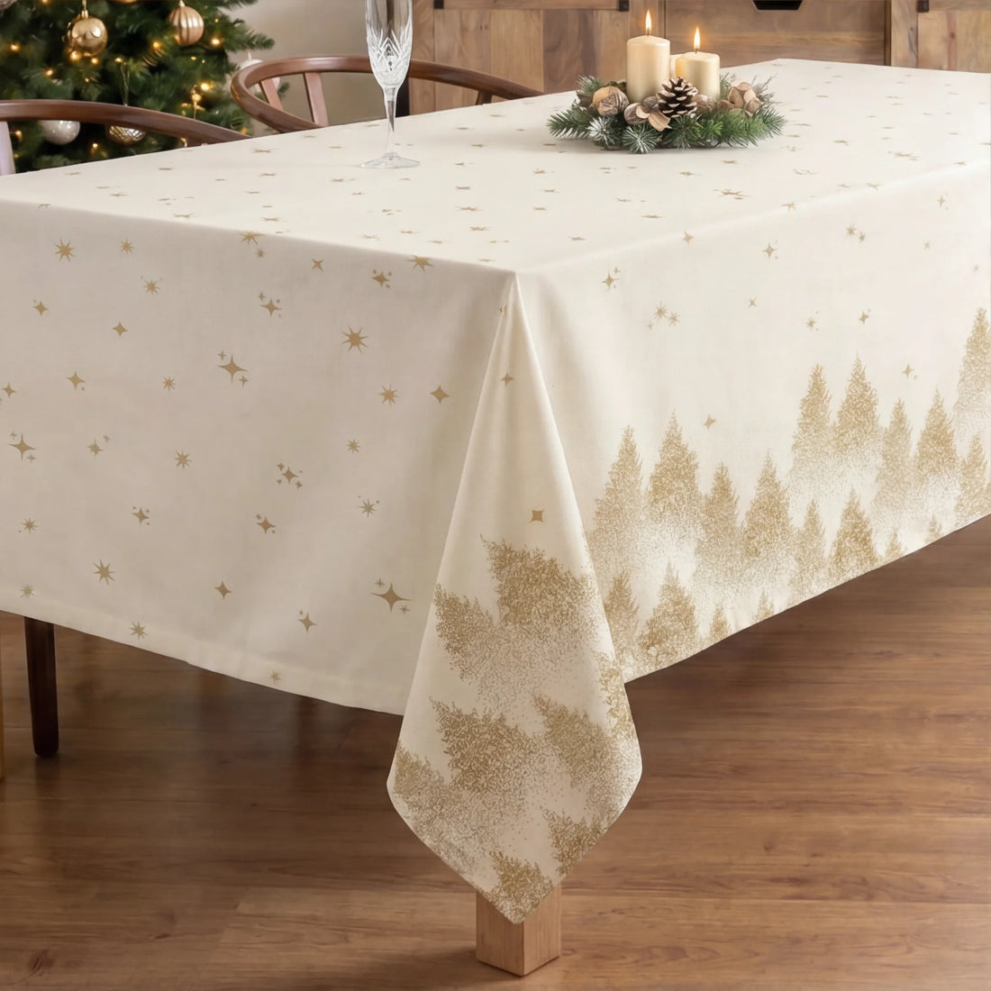 Mantel antimanchas Gold stalit sky 1225
