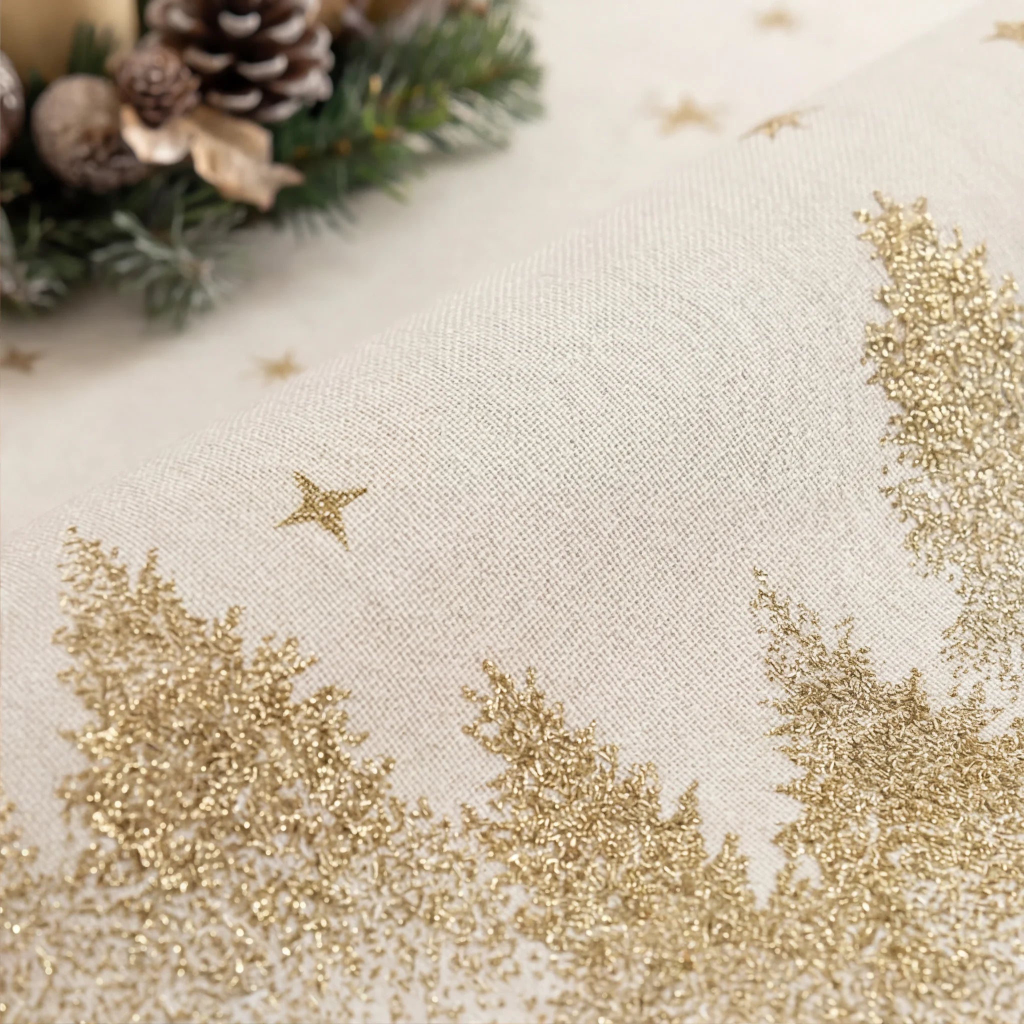 Mantel antimanchas Gold stalit sky 1225