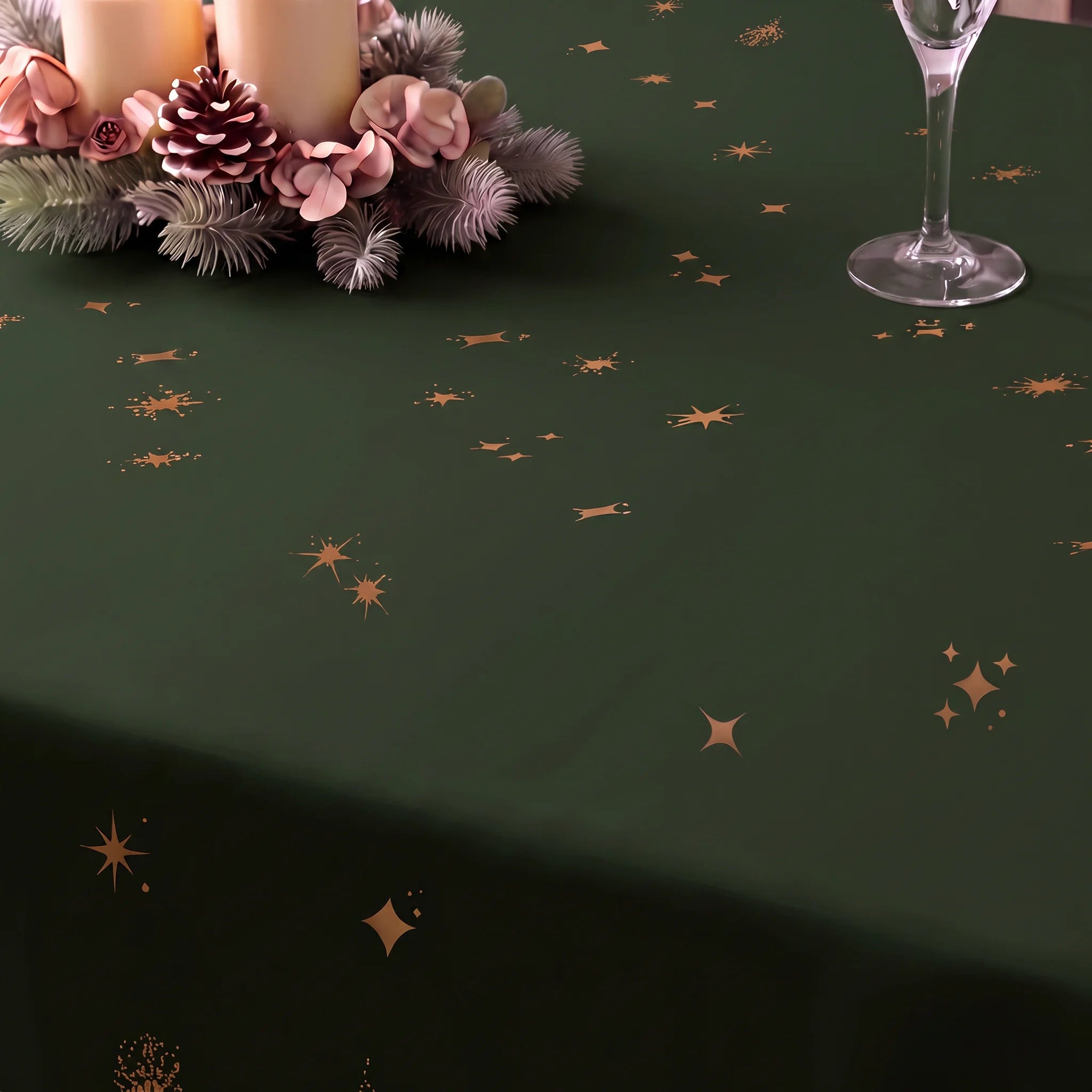 Mantel antimanchas Green stalit sky 1225