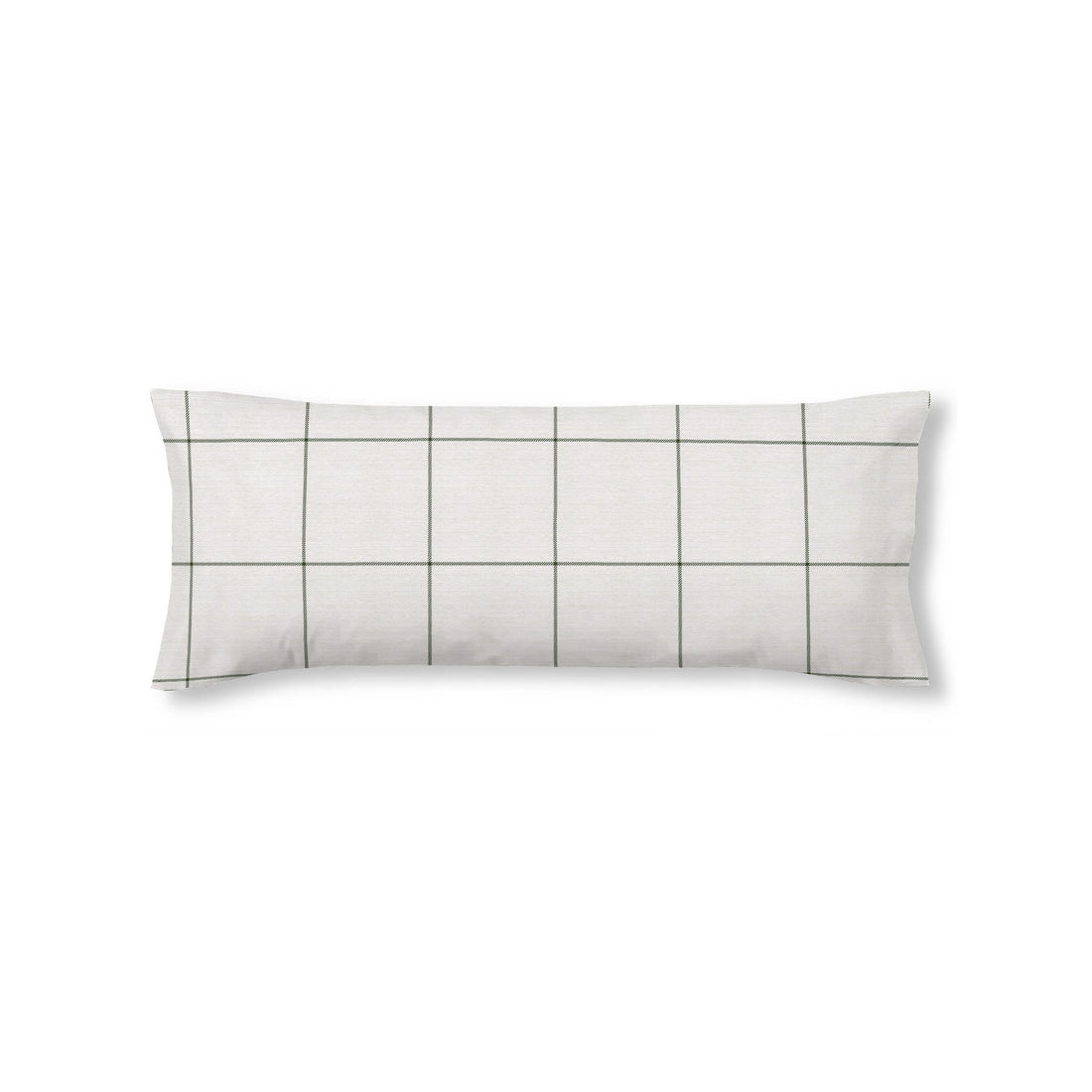 Funda de almohada Green Windowpana