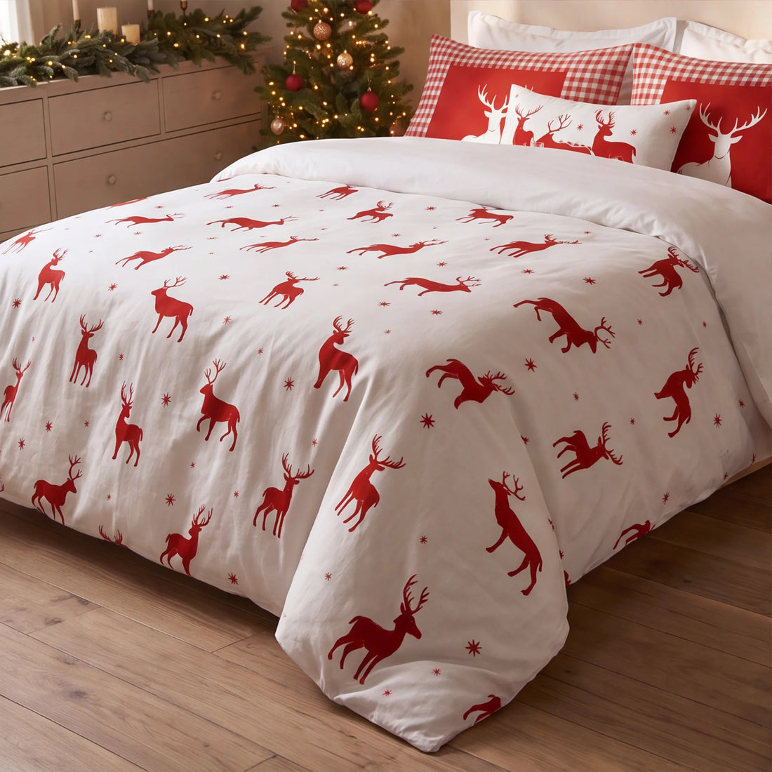 Duvet cover with clicks 100% Lapland 100