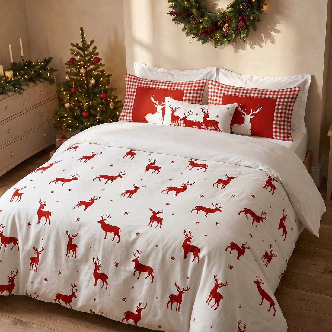 Duvet cover with clicks 100% Lapland 100