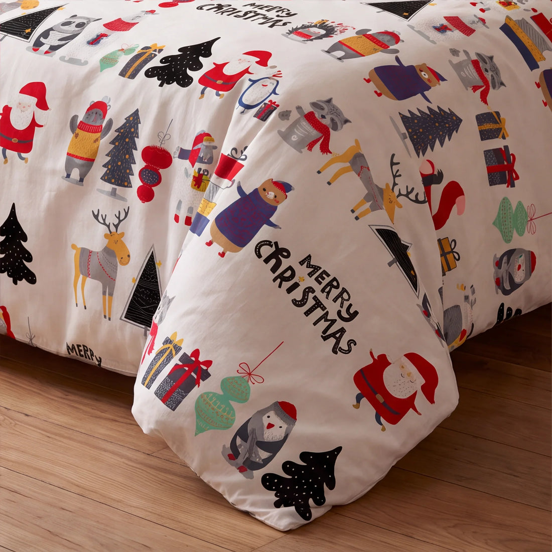 Housse de couette à clics 100% coton Laponia 17