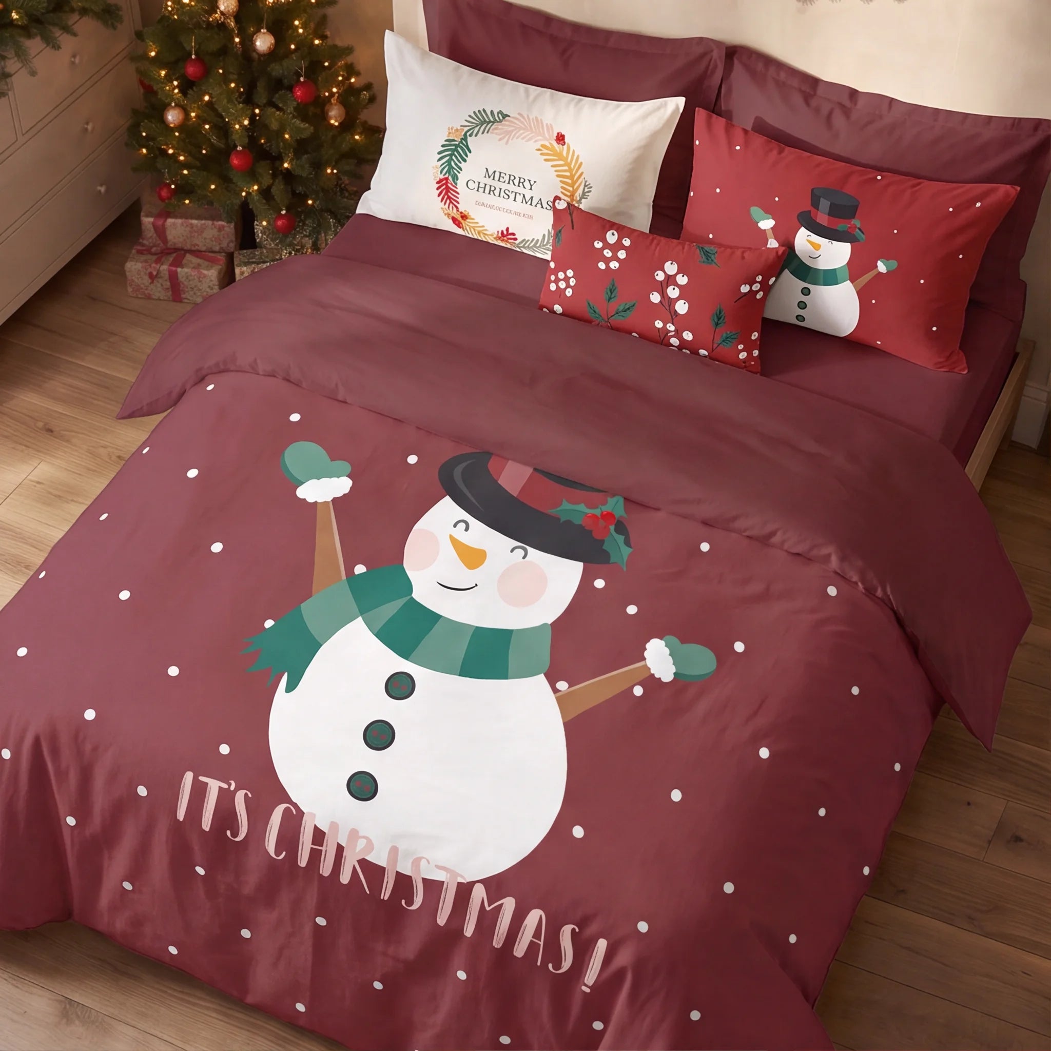 Housse de couette à clics 100% coton Laponia 20