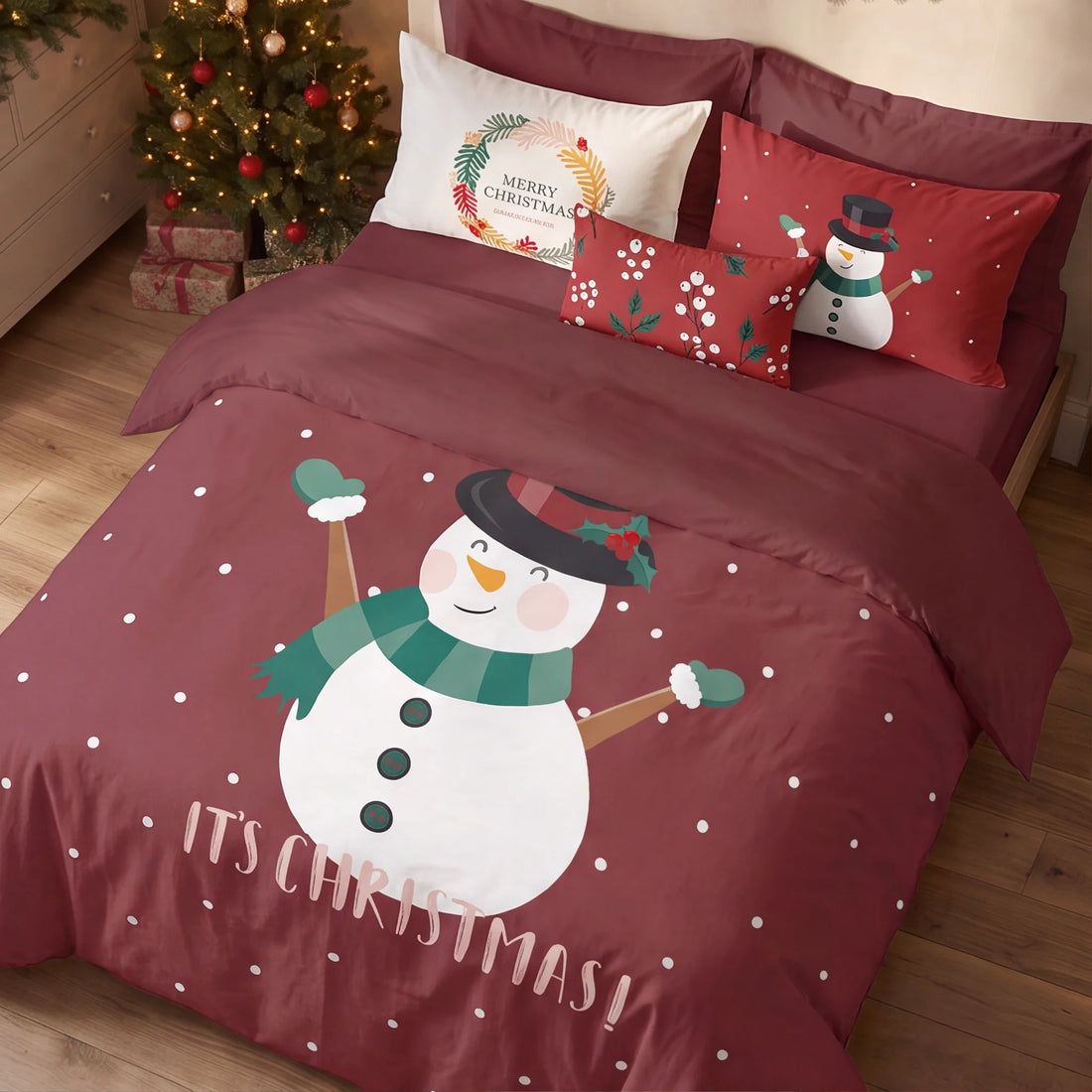 Housse de couette à clics 100% coton Laponia 20