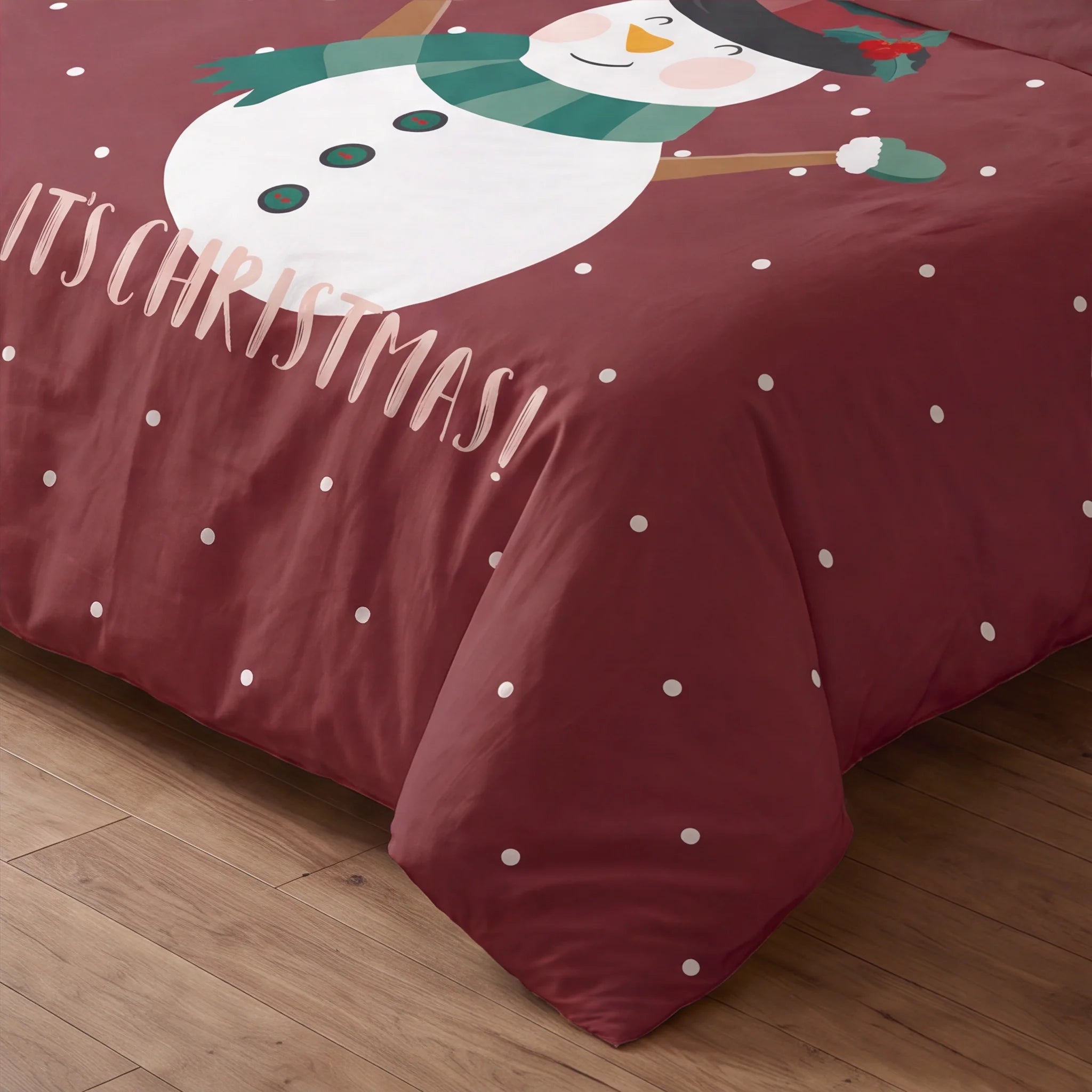 Housse de couette à clics 100% coton Laponia 20
