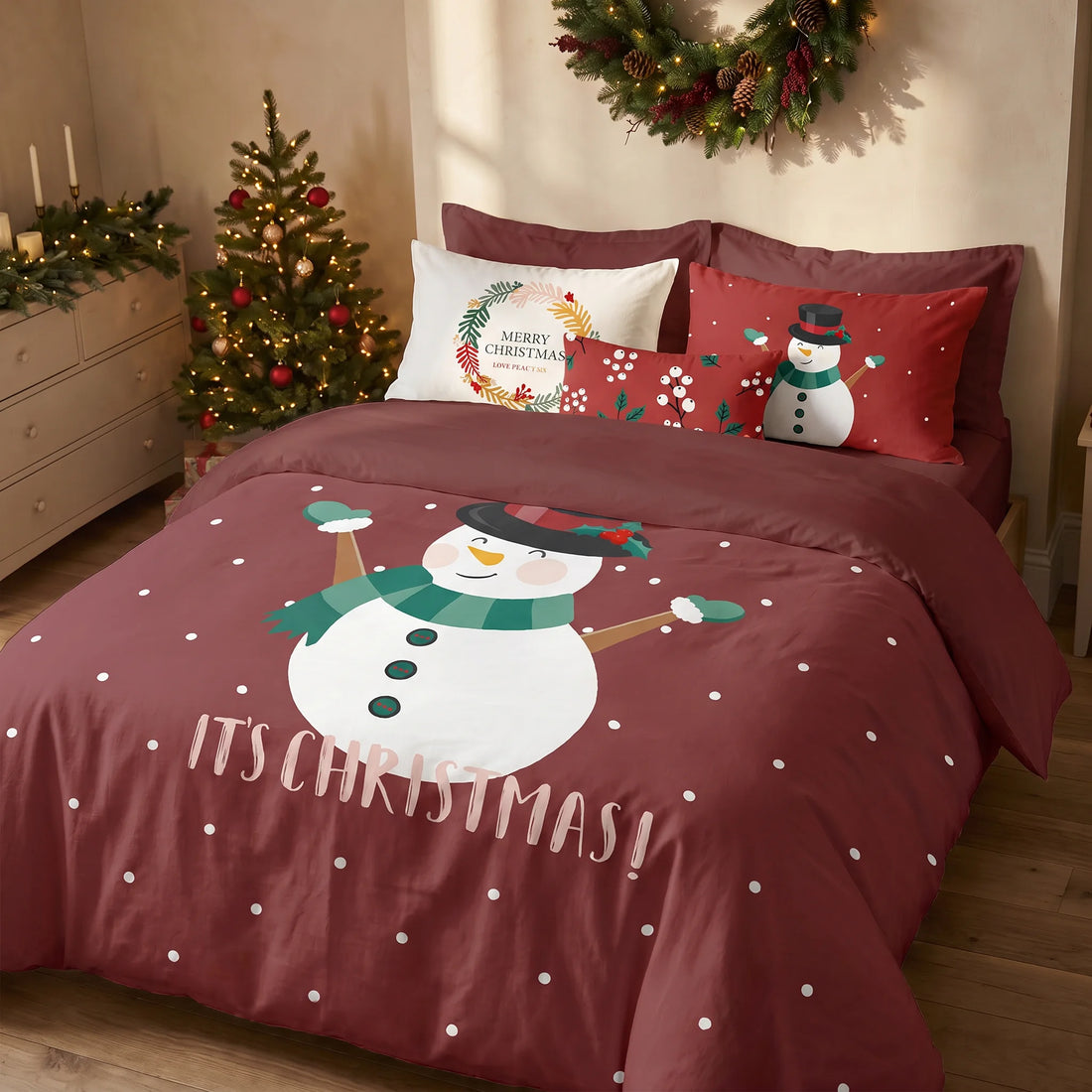 Housse de couette à clics 100% coton Laponia 20