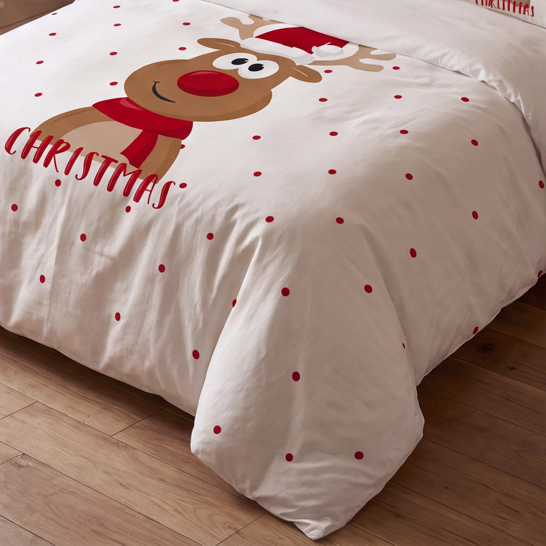 Housse de couette à clics 100% coton Laponia 21