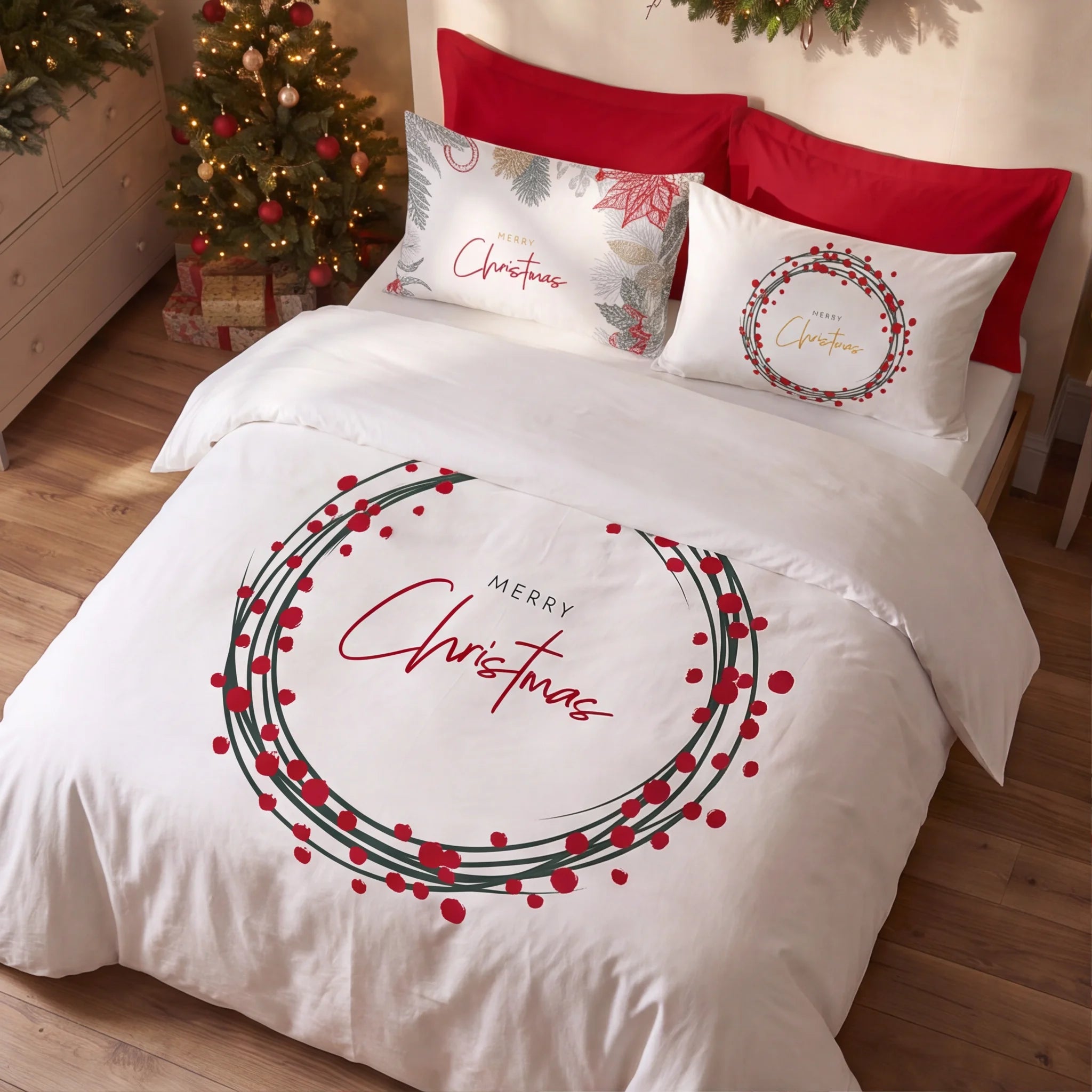 Housse de couette à clics 100% coton Laponia 23