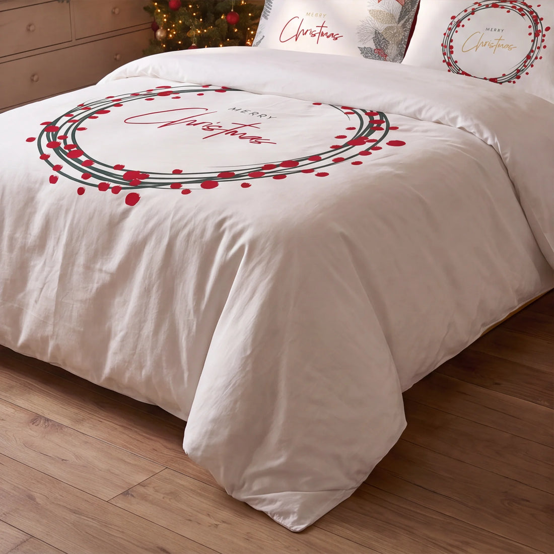 Housse de couette à clics 100% coton Laponia 23