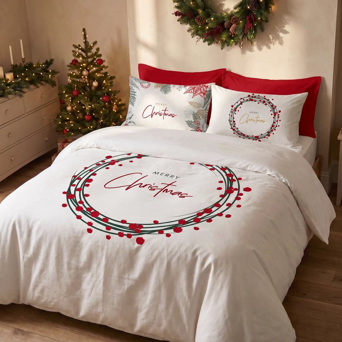 Housse de couette à clics 100% coton Laponia 23