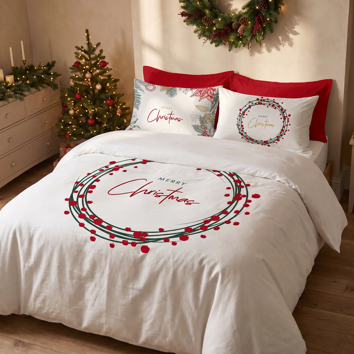 Housse de couette à clics 100% coton Laponia 23