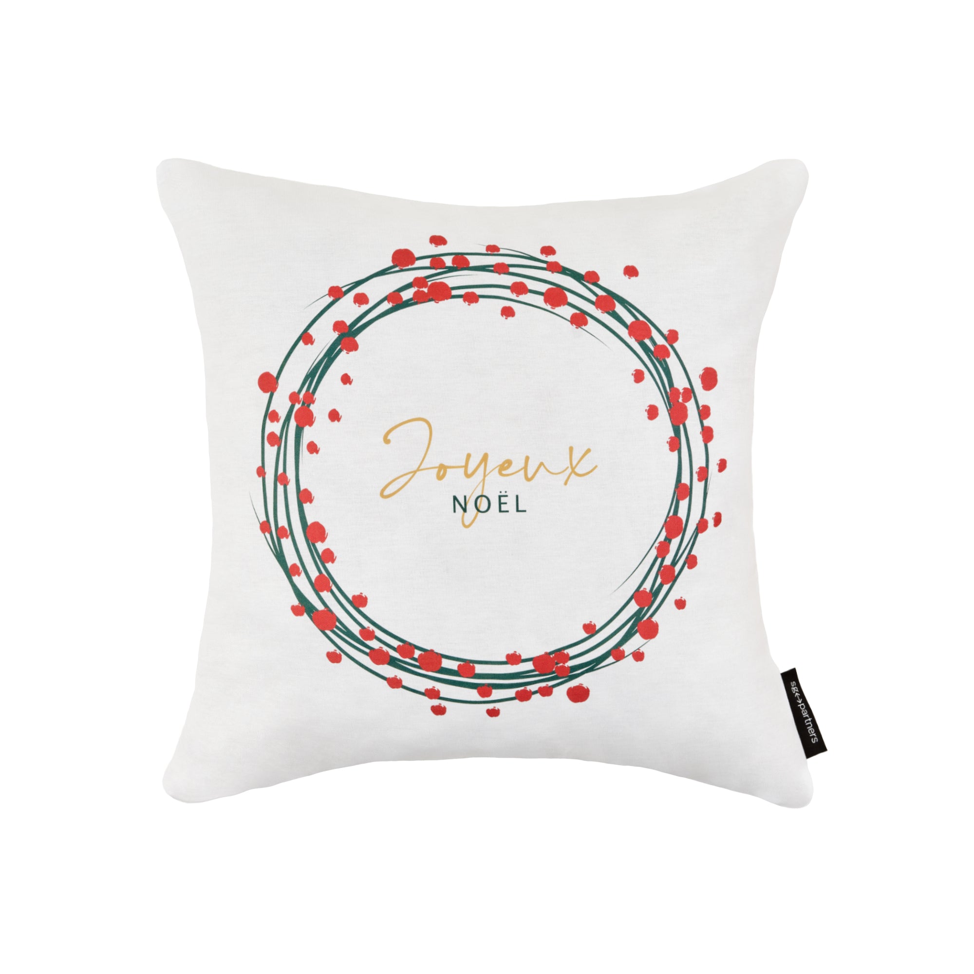 Housse de coussin 100% coton Laponia 40 Français 50x50 cm