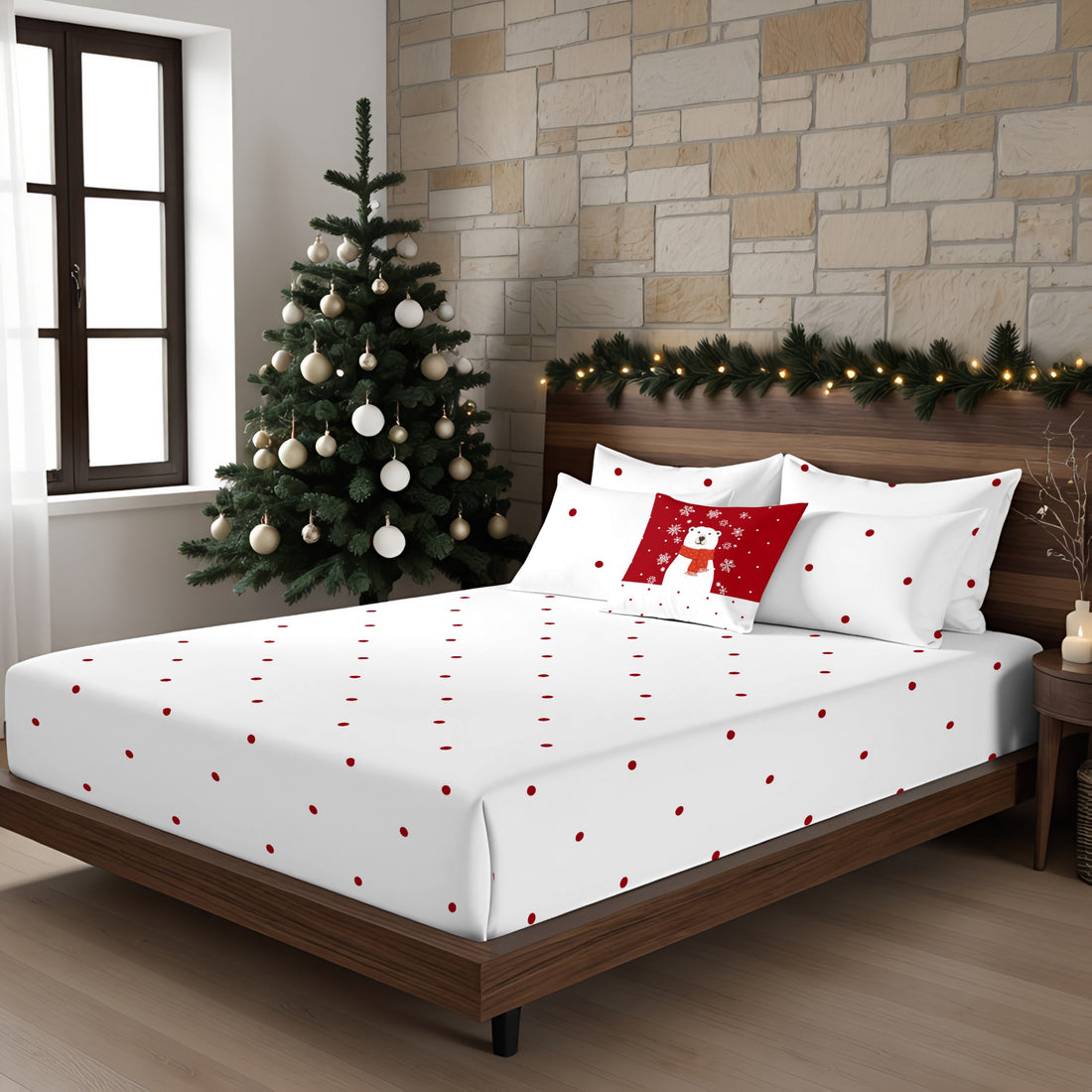 Fitted sheet Laponia 47 100% cotton