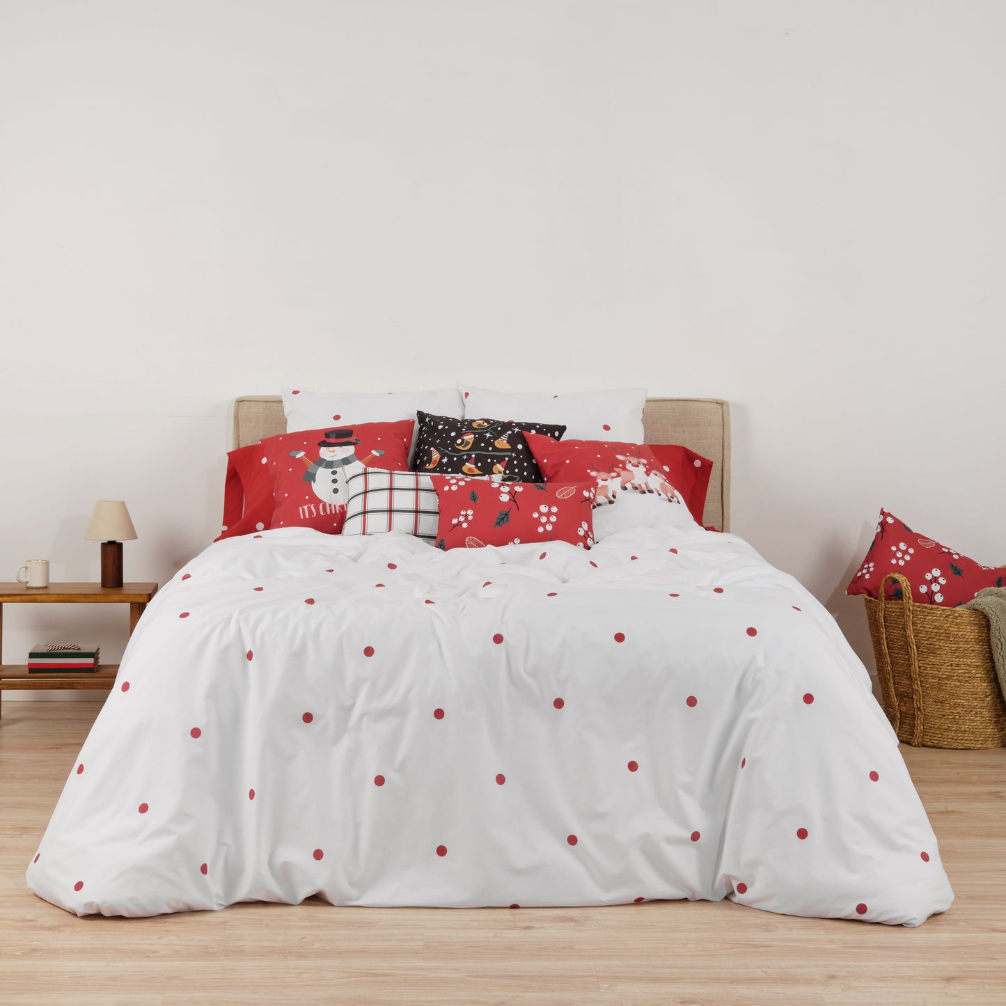 Duvet cover with clicks 100% cotton Laponia 47