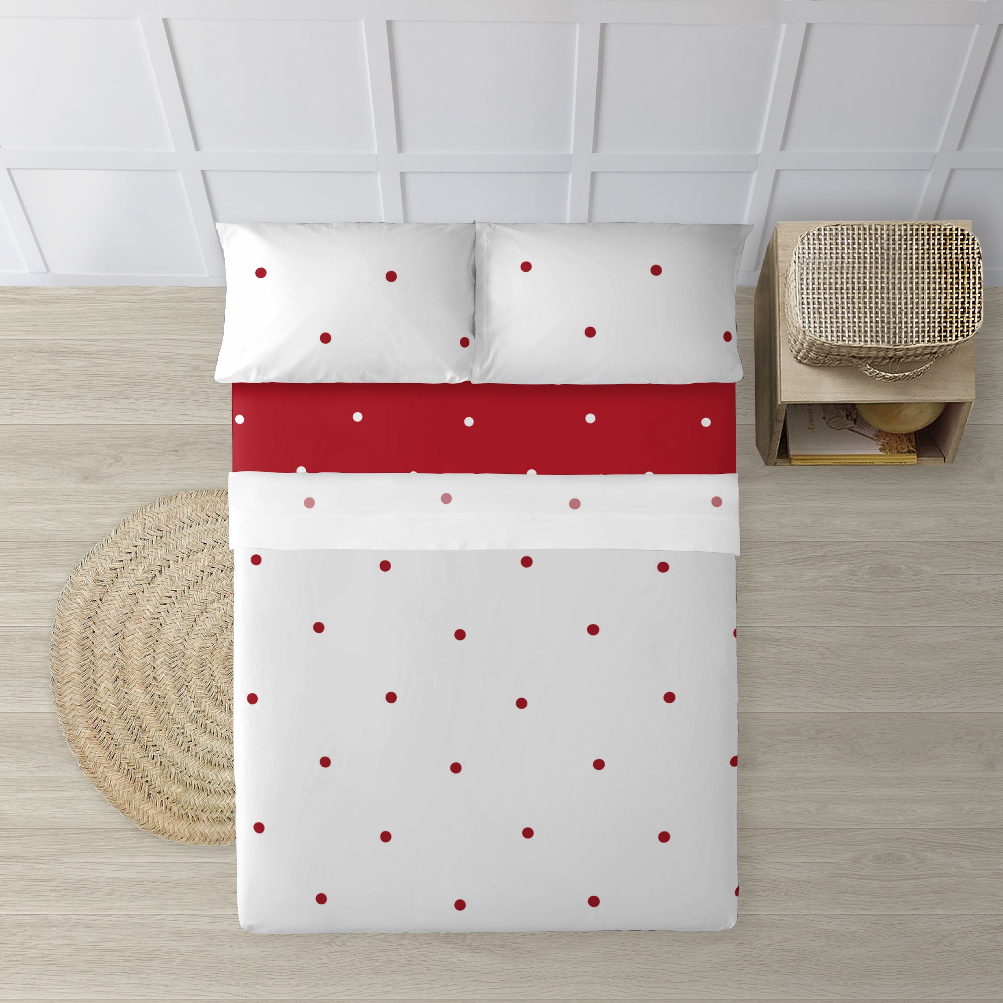 100% cotton sheet set Laponia 47