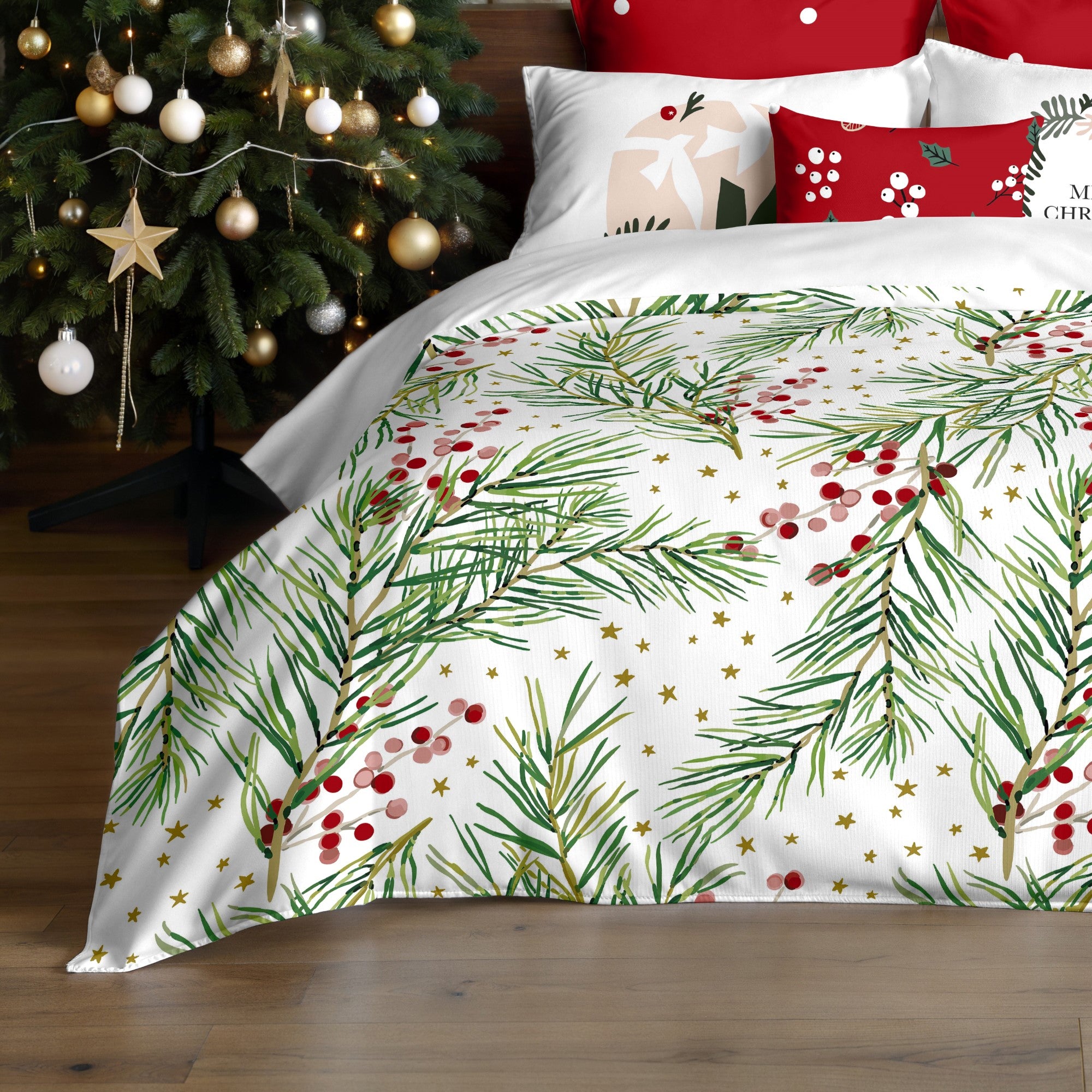 Duvet cover with clicks 100% cotton Laponia 4