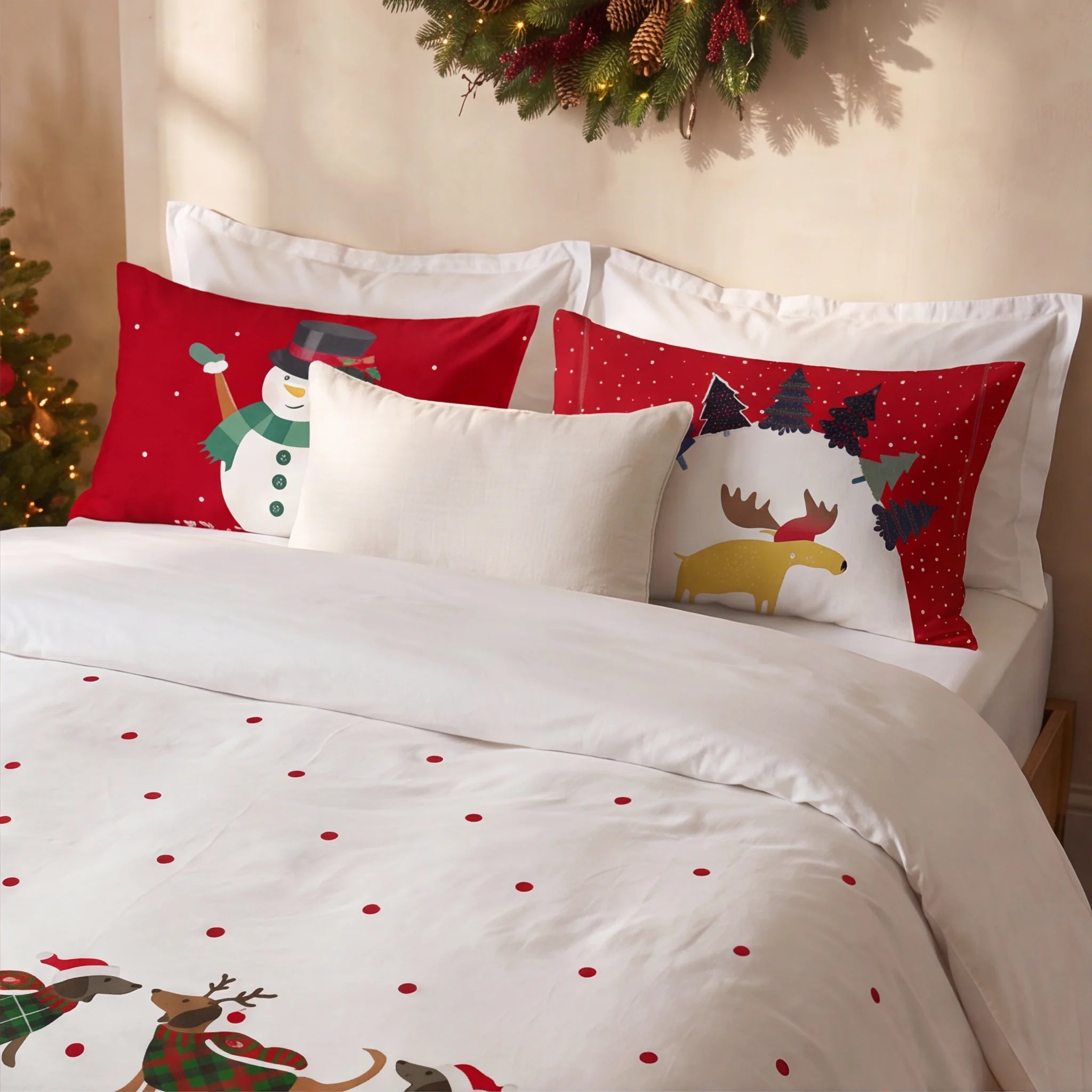 Housse de couette à clics 100% coton Laponia 51