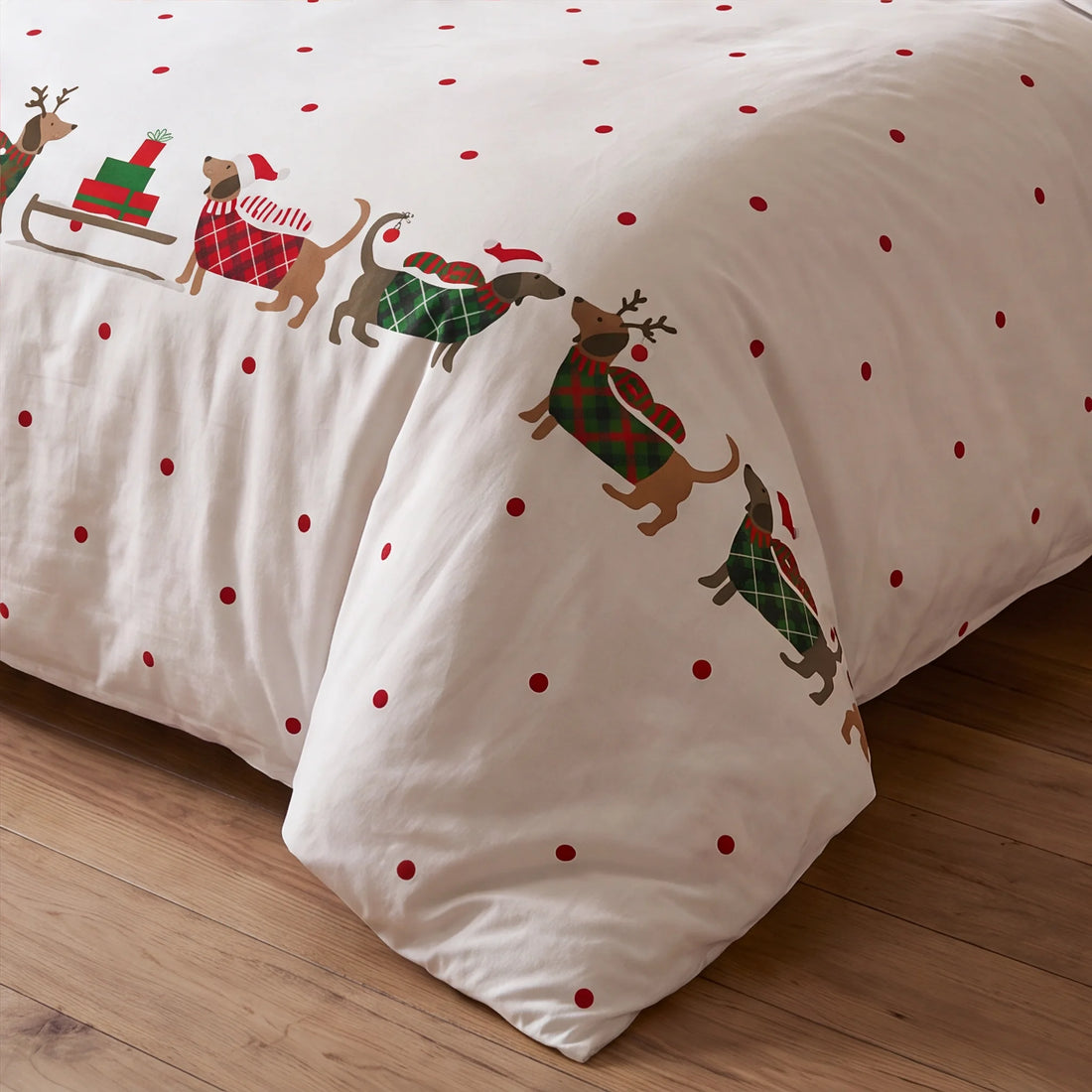 Housse de couette à clics 100% coton Laponia 51
