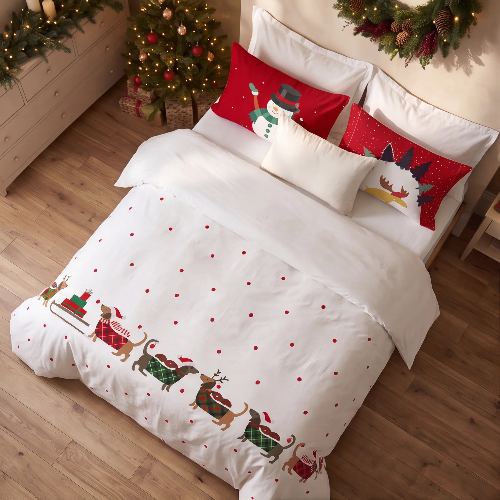 Housse de couette à clics 100% coton Laponia 51