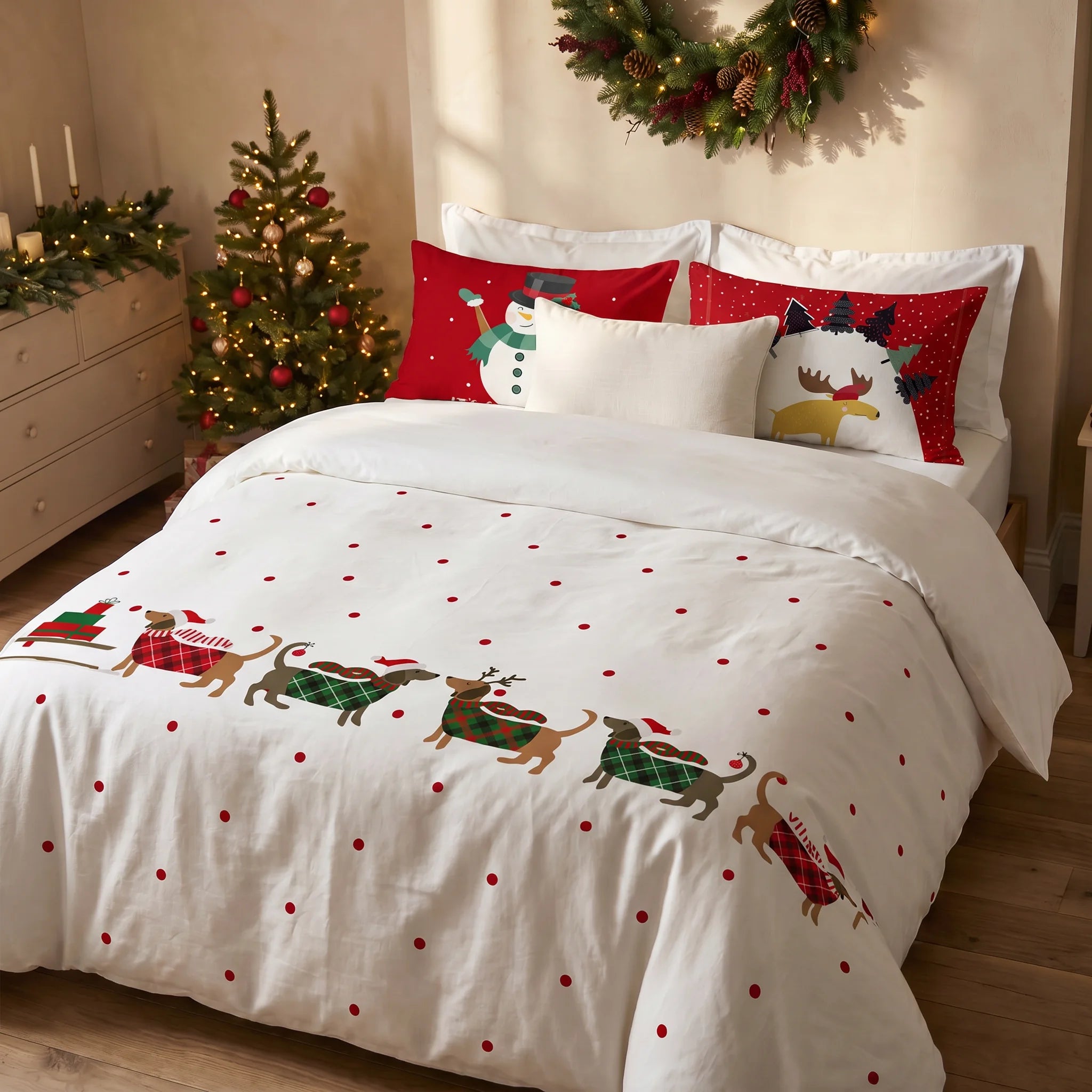 Housse de couette à clics 100% coton Laponia 51